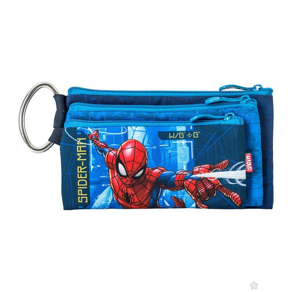 Pernica prazna trodelna Spiderman Blue, 326650 