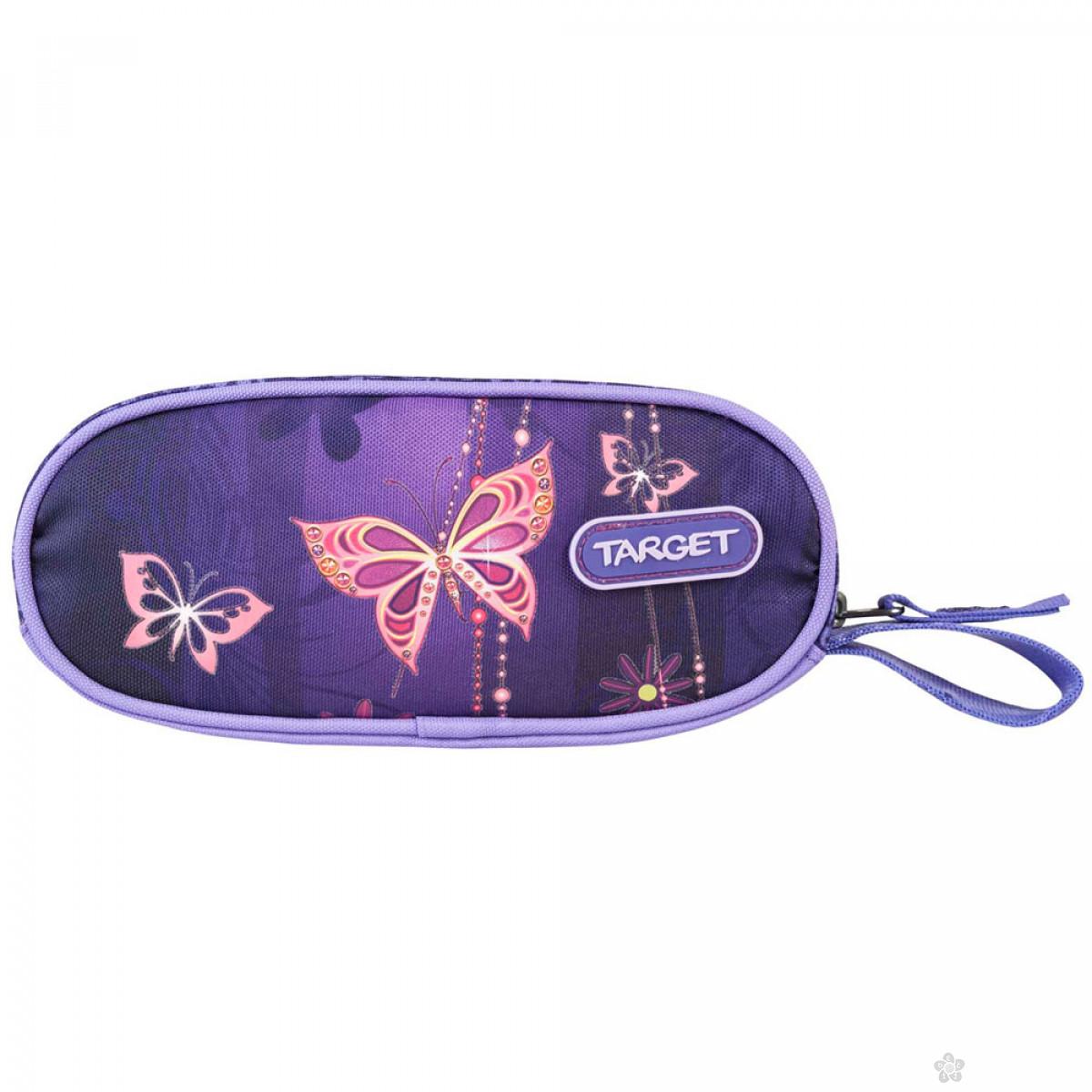 Okrugla pernica Reflex Gold butterfly 17984 