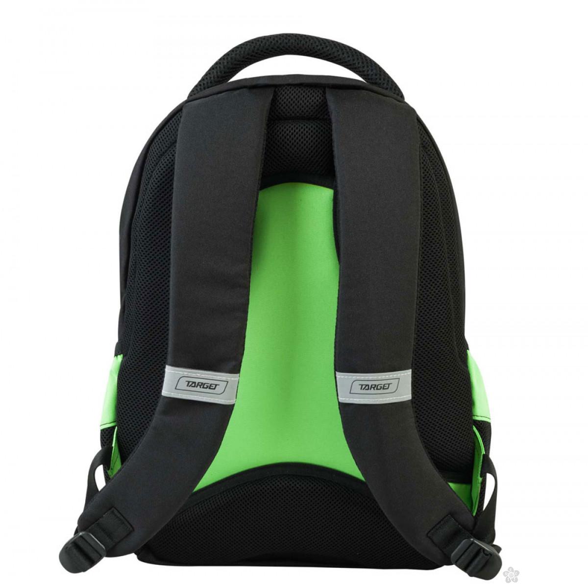 Ranac  2 u 1 Black Fluo Green Apple 21299 