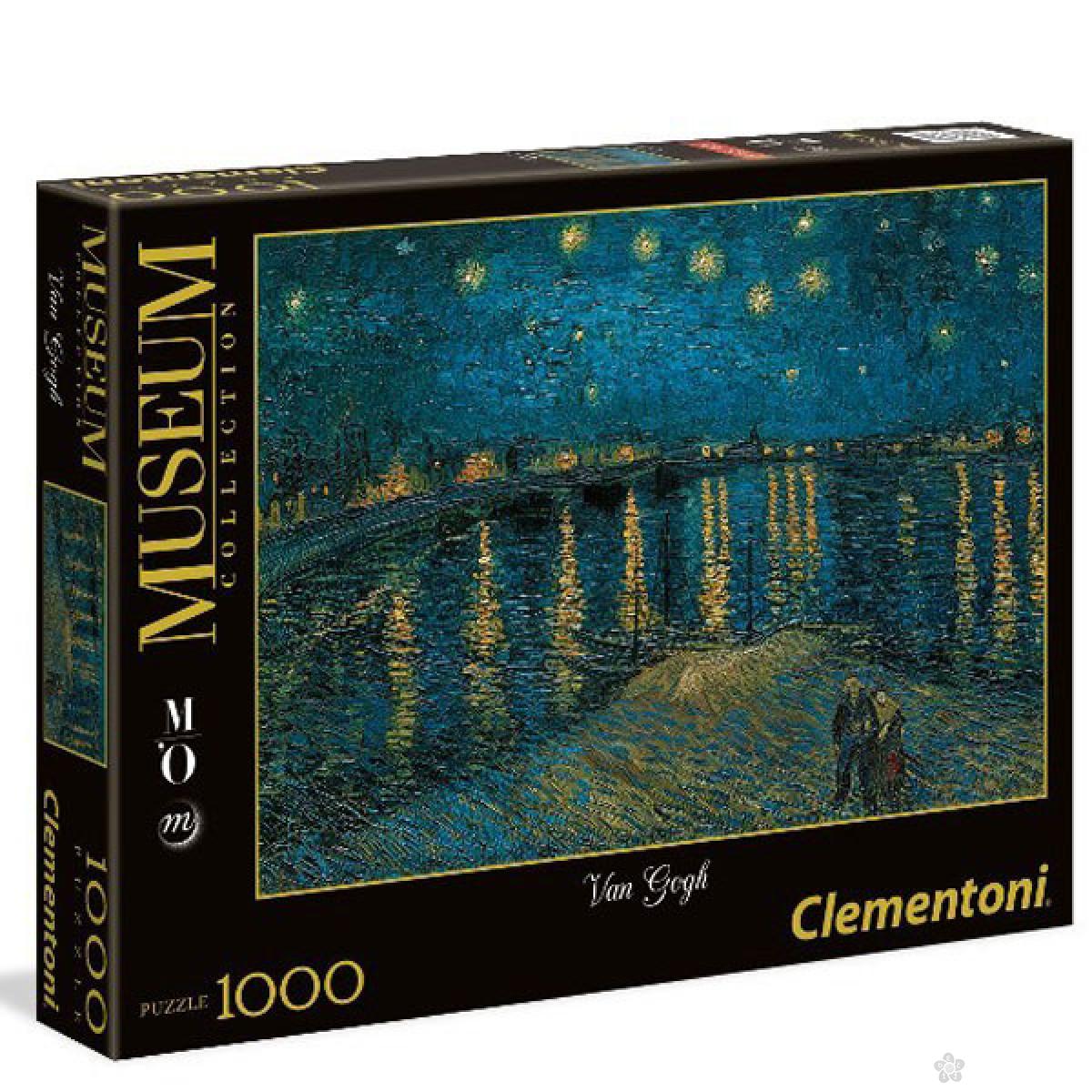 Puzzla Van Gogh: Starry Night Over the Rhone 1000 delova Clementoni, 39344 