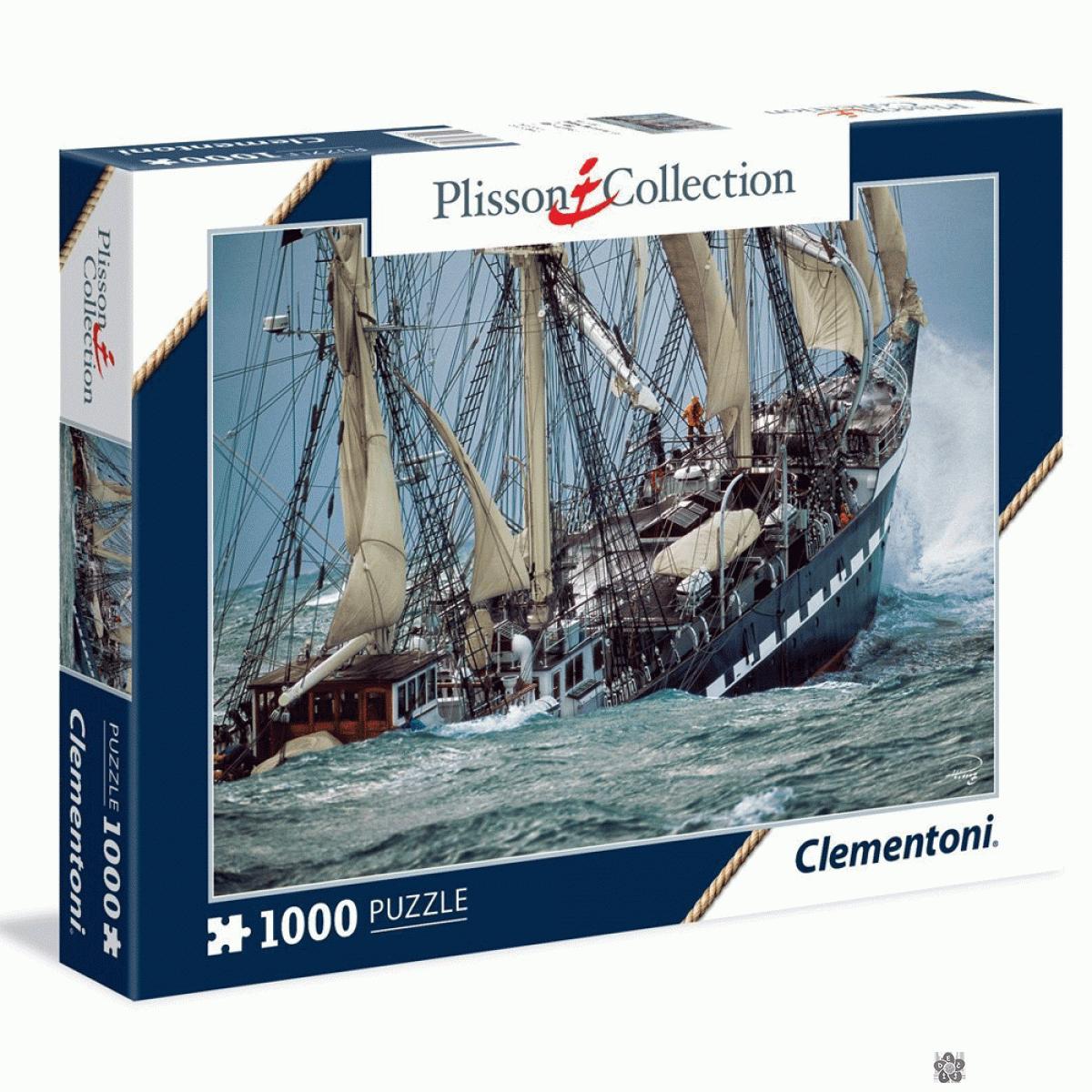 Puzzla the last French Tall ship 1000 delova Clementoni, 39350 