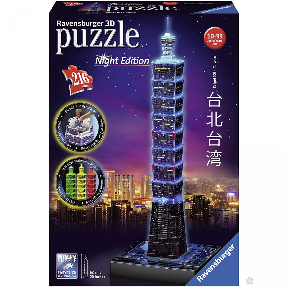 3D puzzle Finansijski centar Taipei RA11149 
