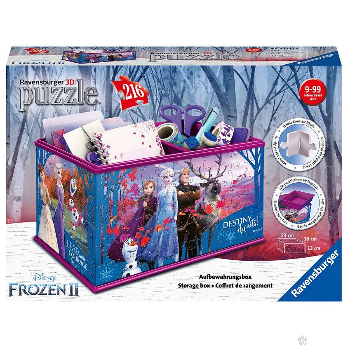 3D puzzle kutija za šminku Frozen RA12122 