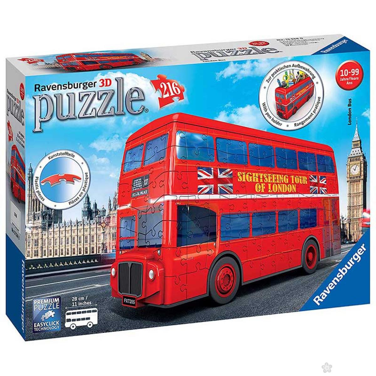 3D puzzle London bus RA12534 