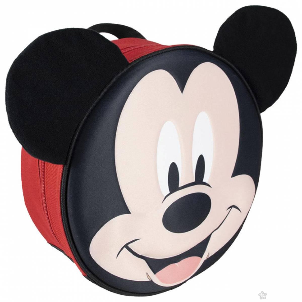 3D ranac za vrtić Mickey okrugli 2100003435 