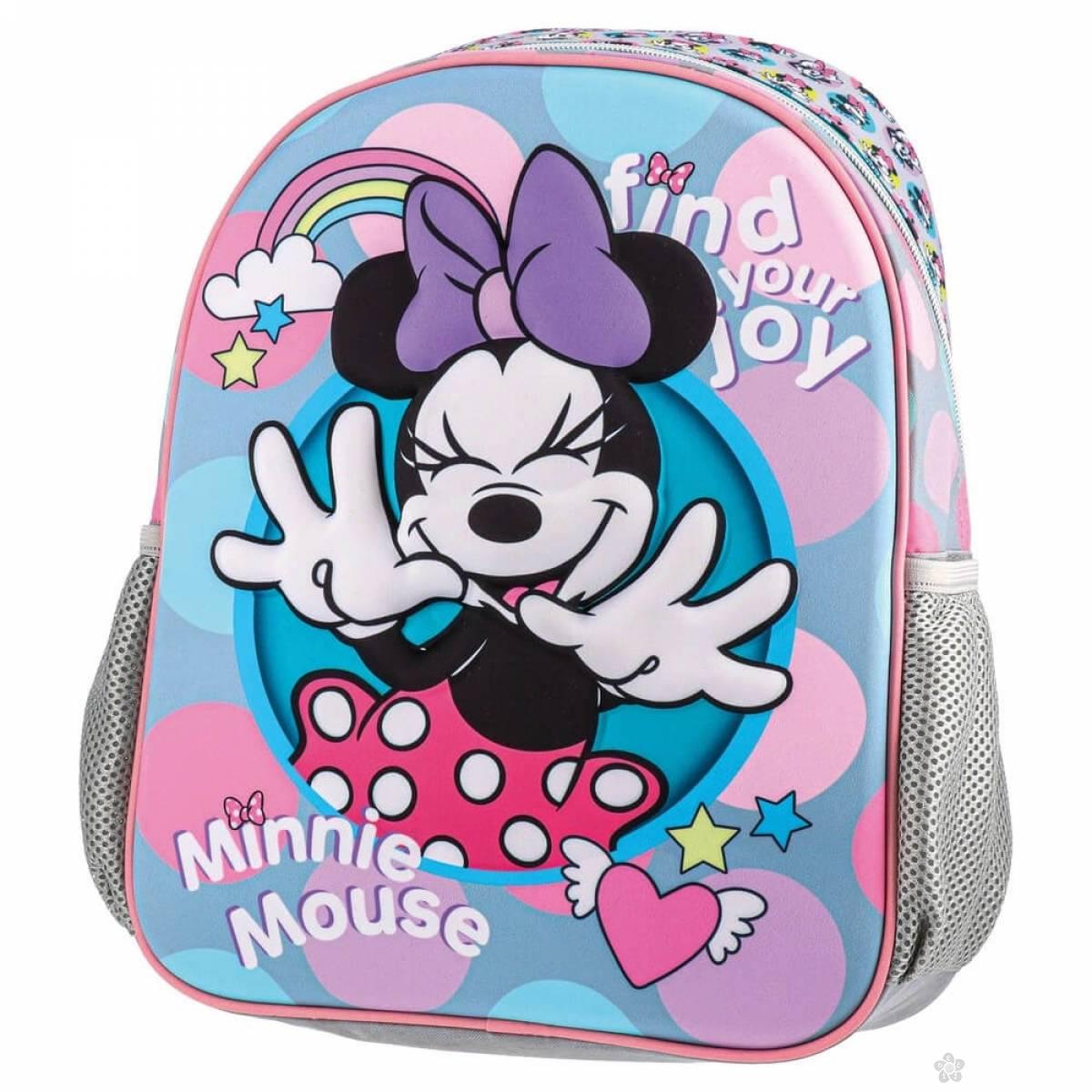3D Ranac za vrtić Minnie Mouse Find your joy 318492 