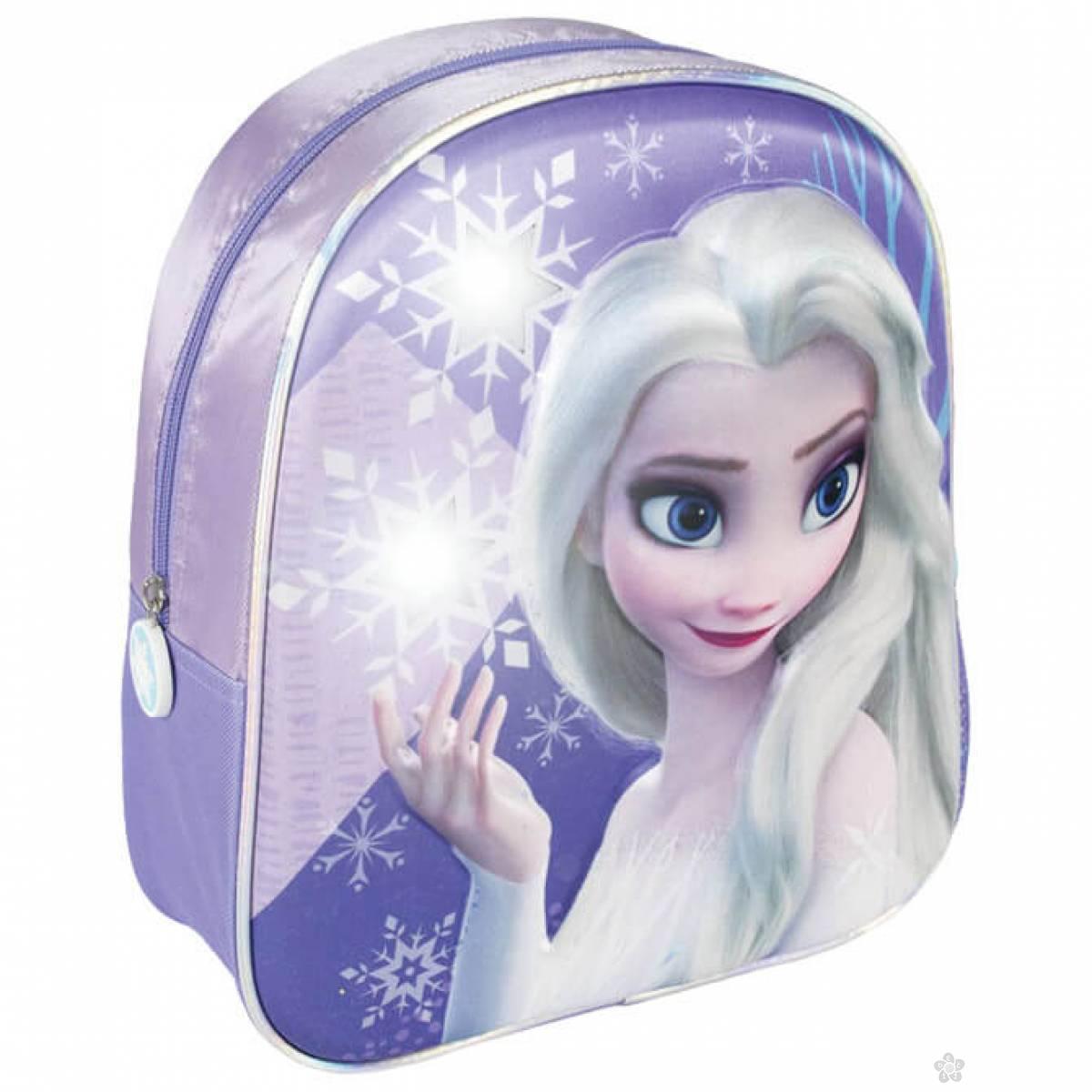 3D ranac za vrtić sa svetlom Frozen 2 2100003444 