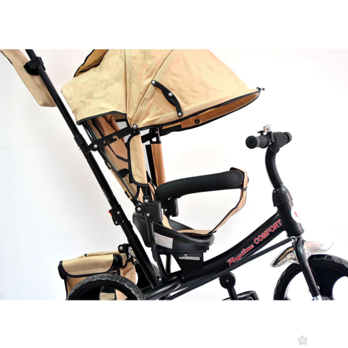 Tricikl Playtime, model 417 COMFORT, BEŽ