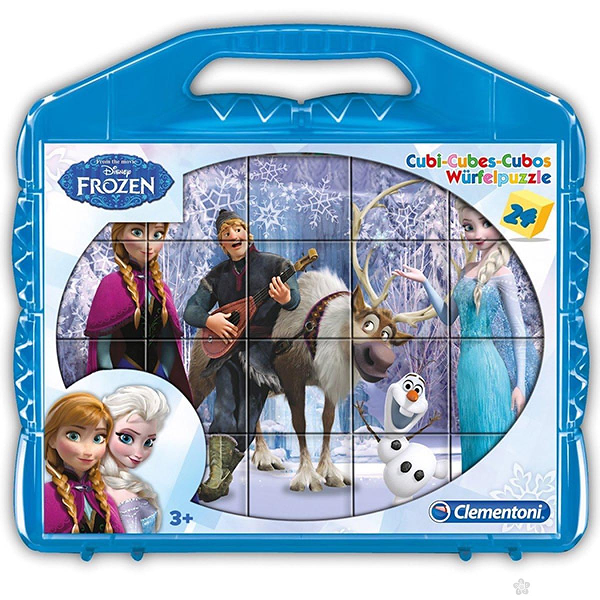 Kocke Frozen 24 dela Clementoni, 42430 