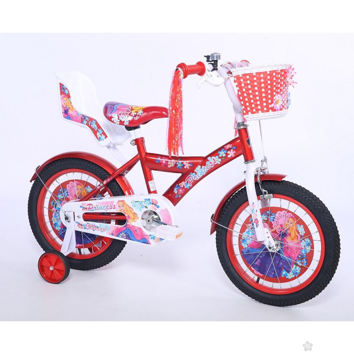 Dečiji Bicikl Princess 16 crvena/bela, 460121 