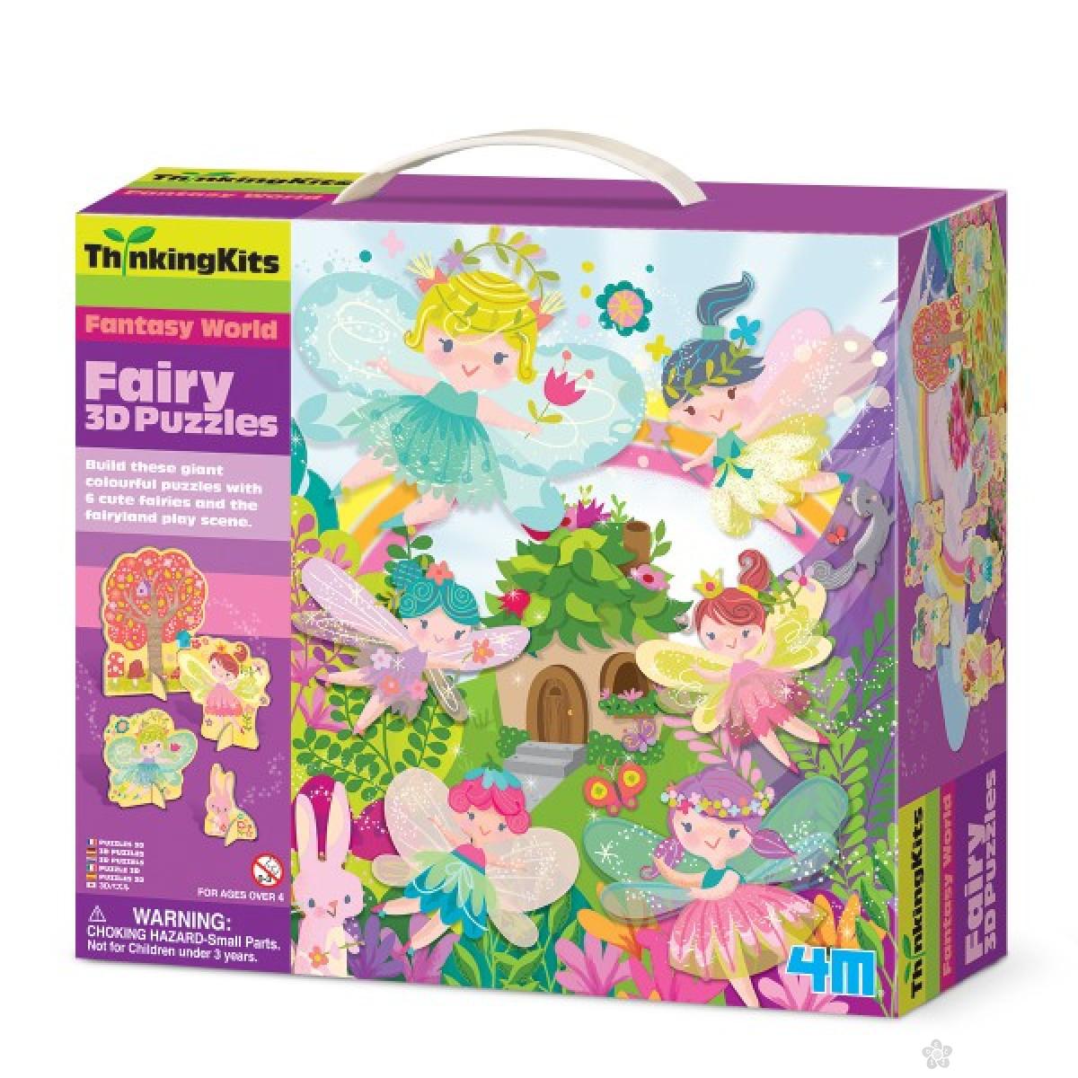 3D puzzle Fairy 4M04717