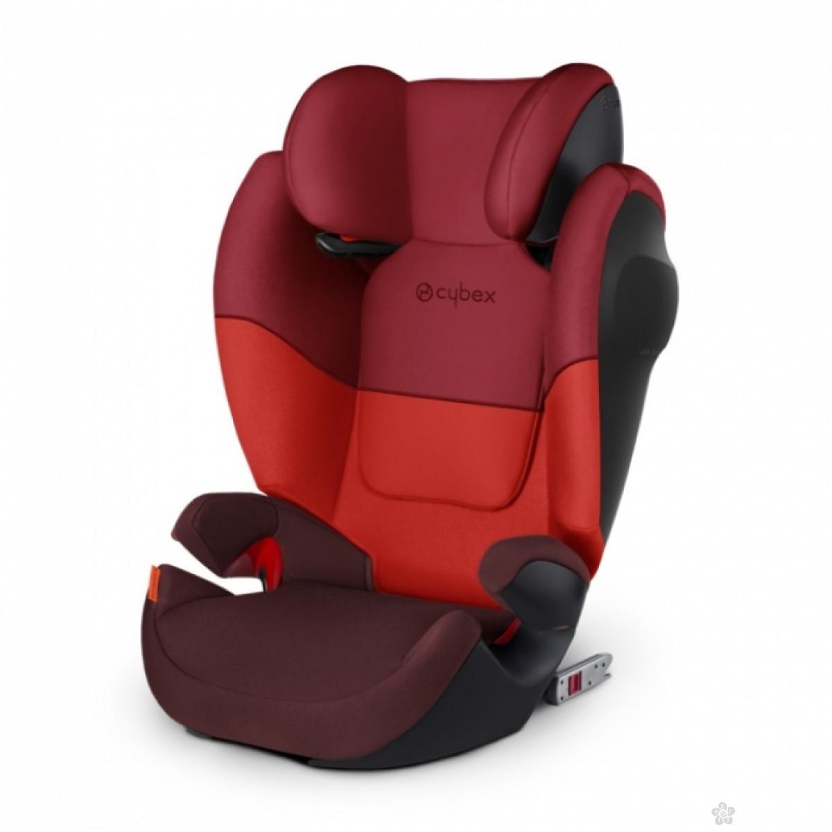 Cybex auto sedište (15-36kg) 2/3 Solution M-fix SL Rumba Red - crvena, 5100213 