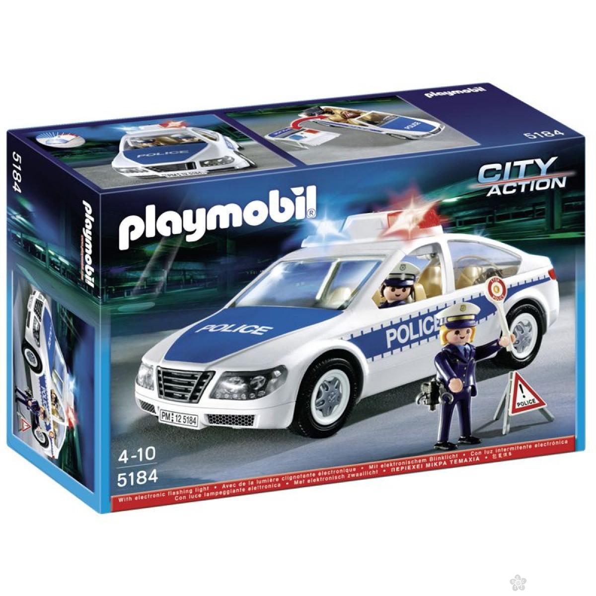 Policijski set Playmobil, 5184 