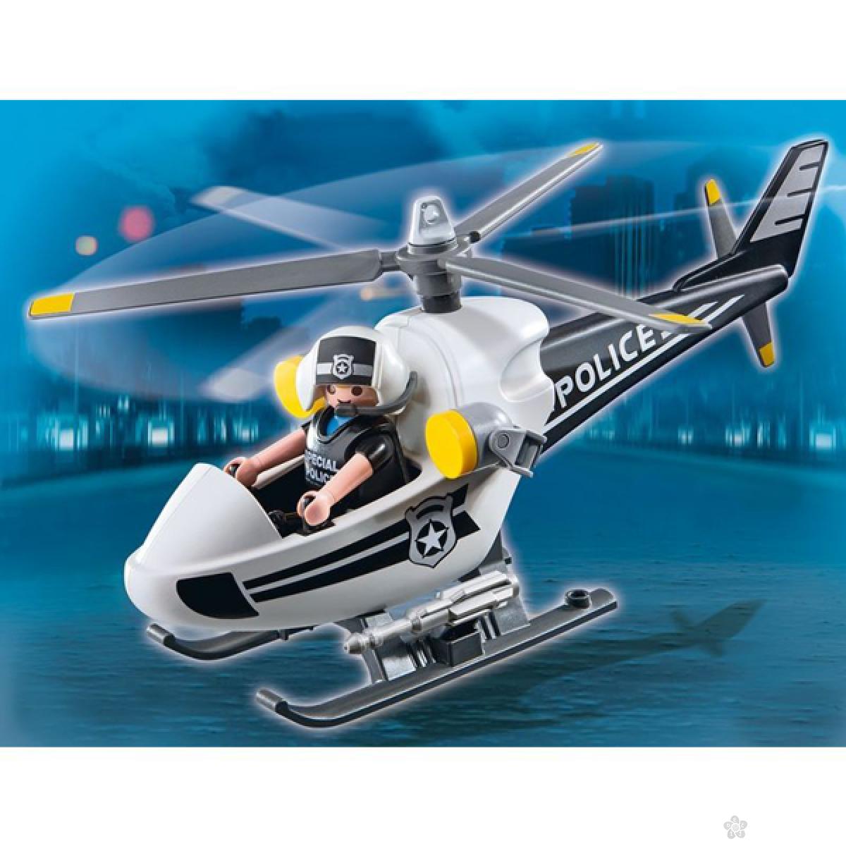 Playmobil helikopter policija, 5916 
