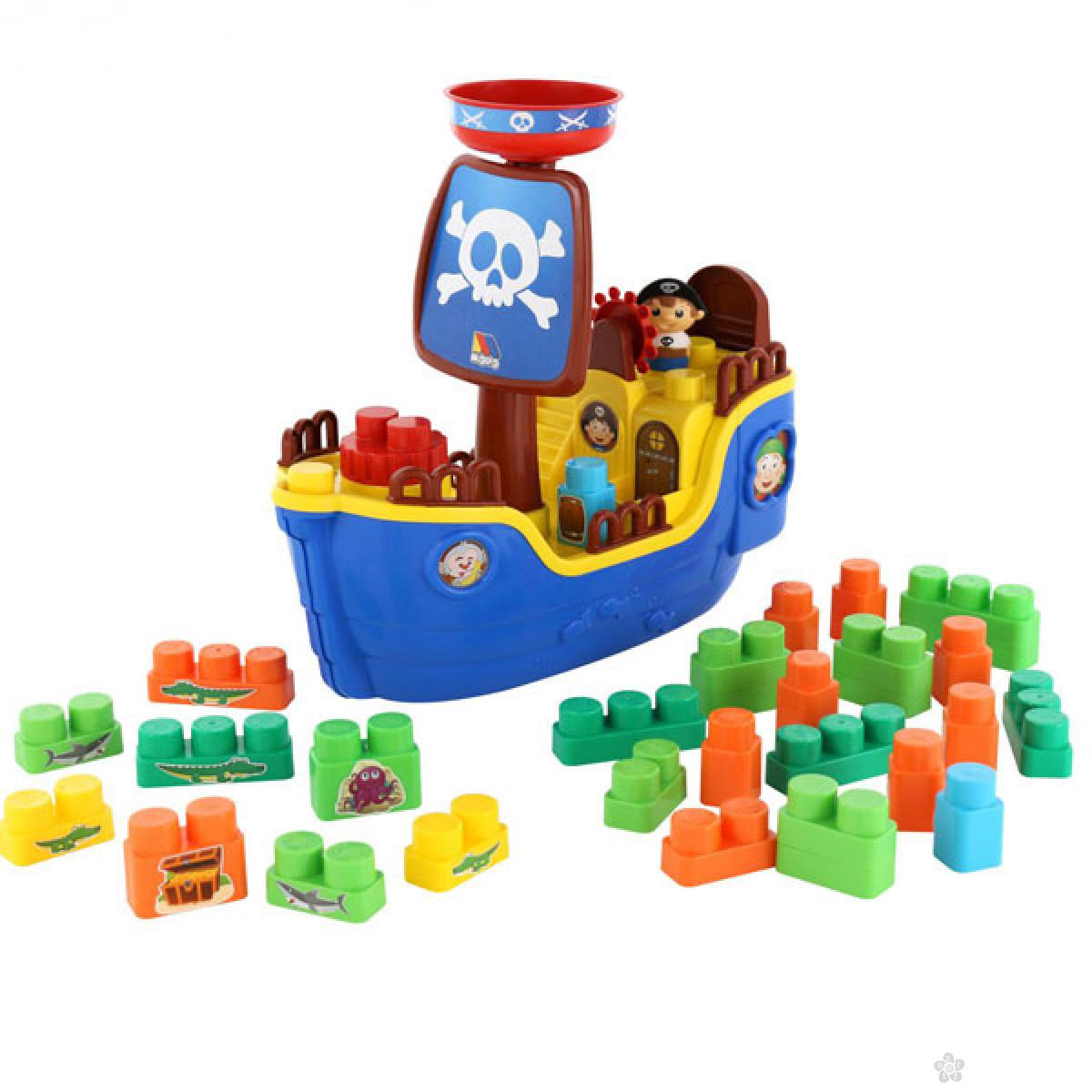 Piratski brod kocke set 62246 