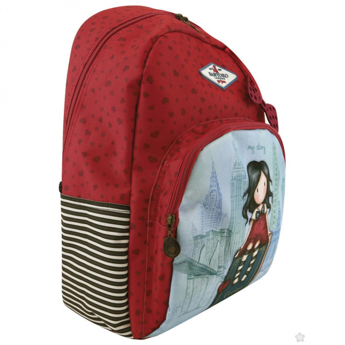 Ranac đački 2 zipa My Story Gorjuss 693GJ07 