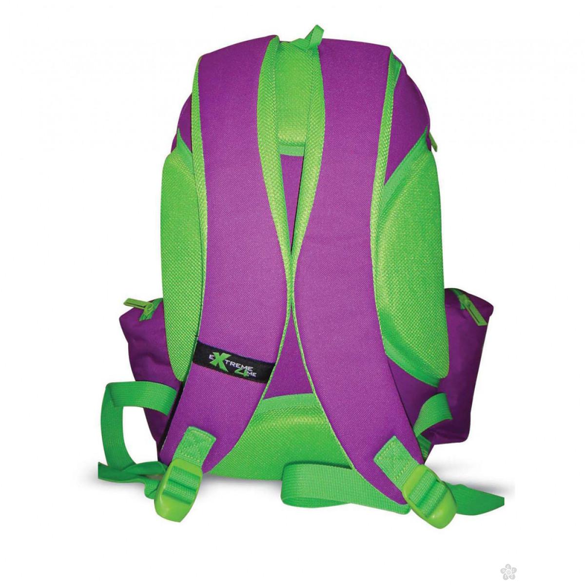 Ranac za školu Extreme4me purple-green 71350 
