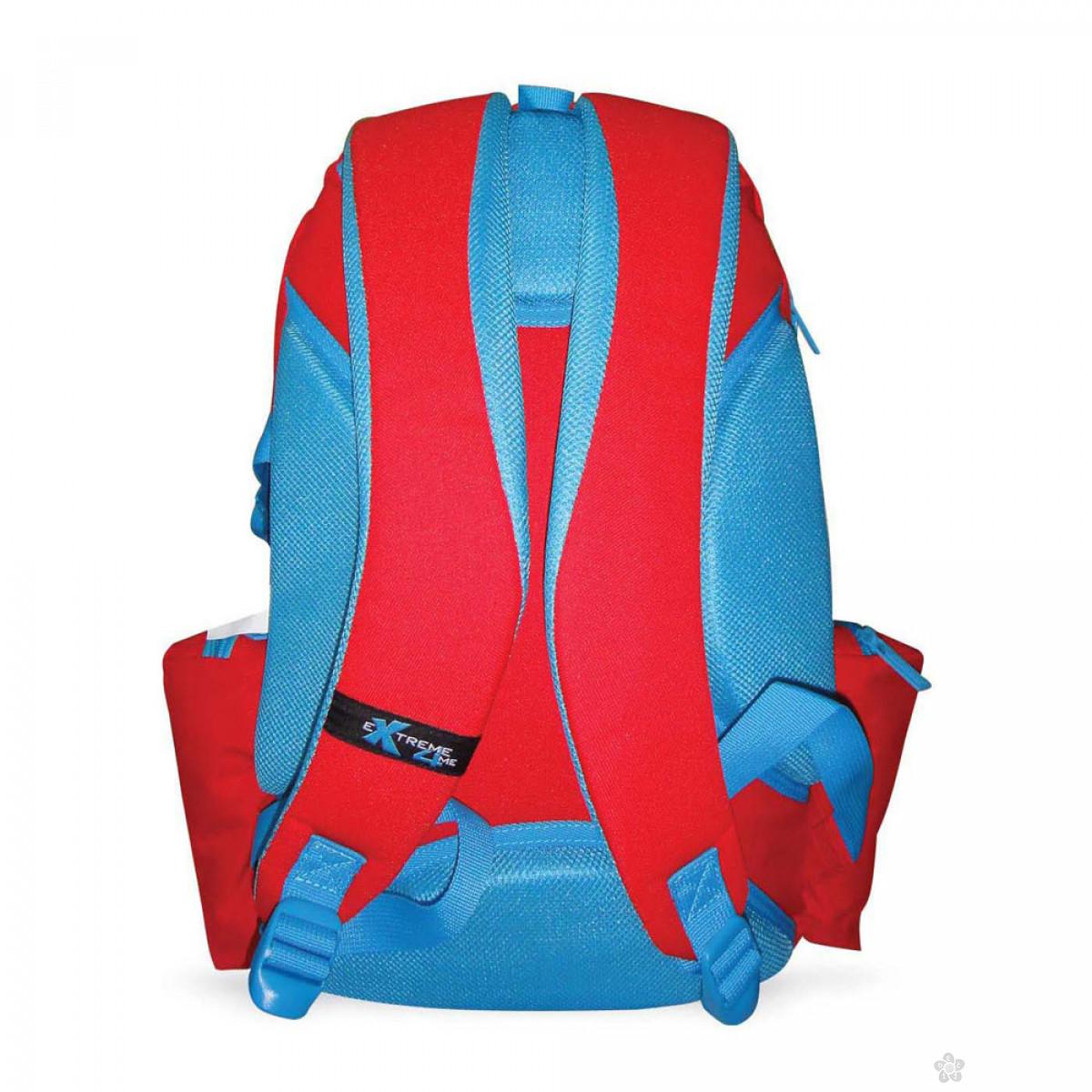 Ranac za školu Extreme4me red-blue 71353 