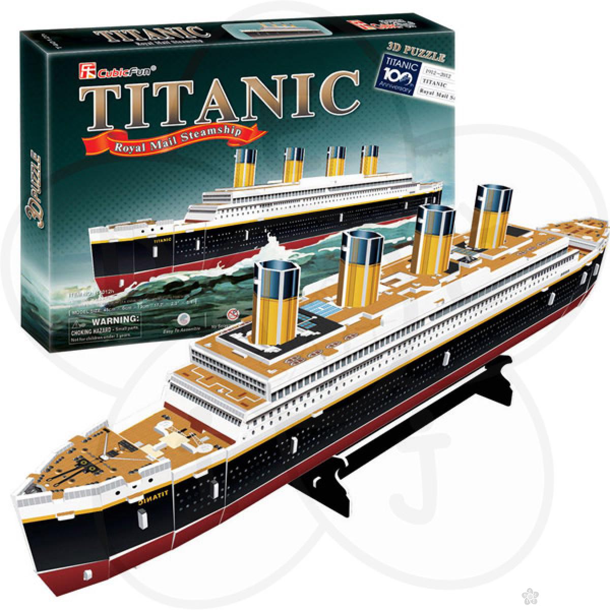 3D puzzle Titanik 