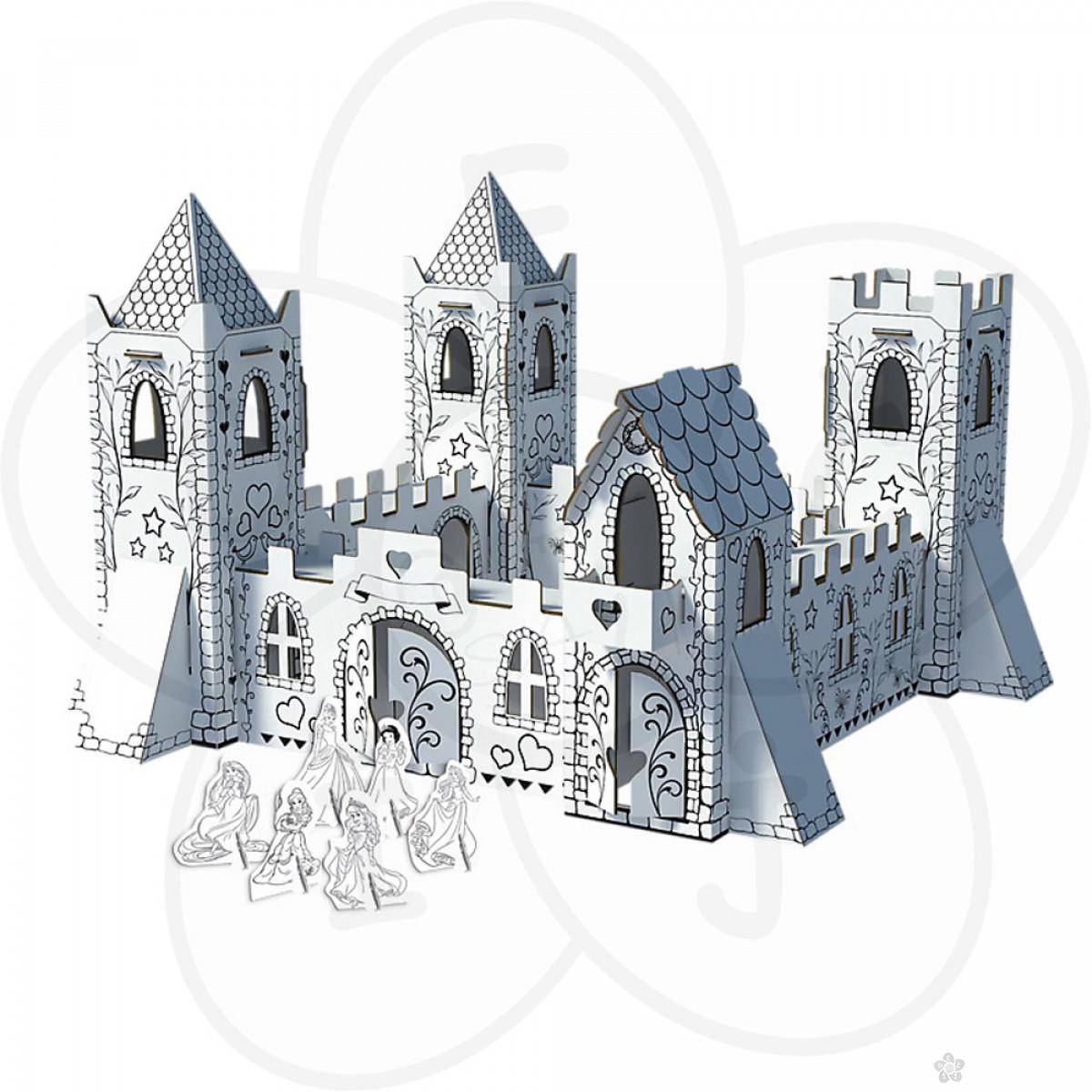Puzzle za decu Trefl Disney Princess napravi svoj dvorac 20081 
