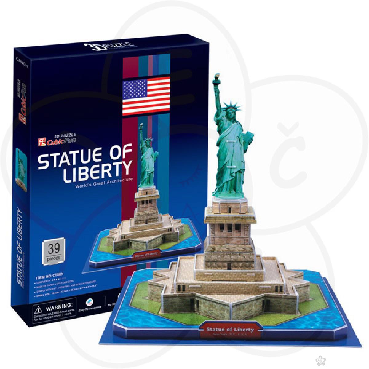 3D puzzle Kip slobode 58799