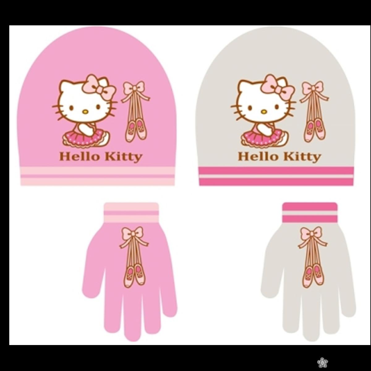 Set kapa i rukavice Hello Kitty, HK02356 
