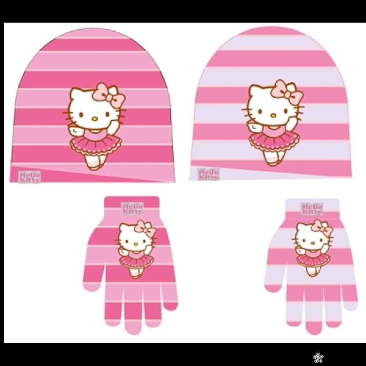 Set kapa i rukavice Hello Kitty, HK02357 