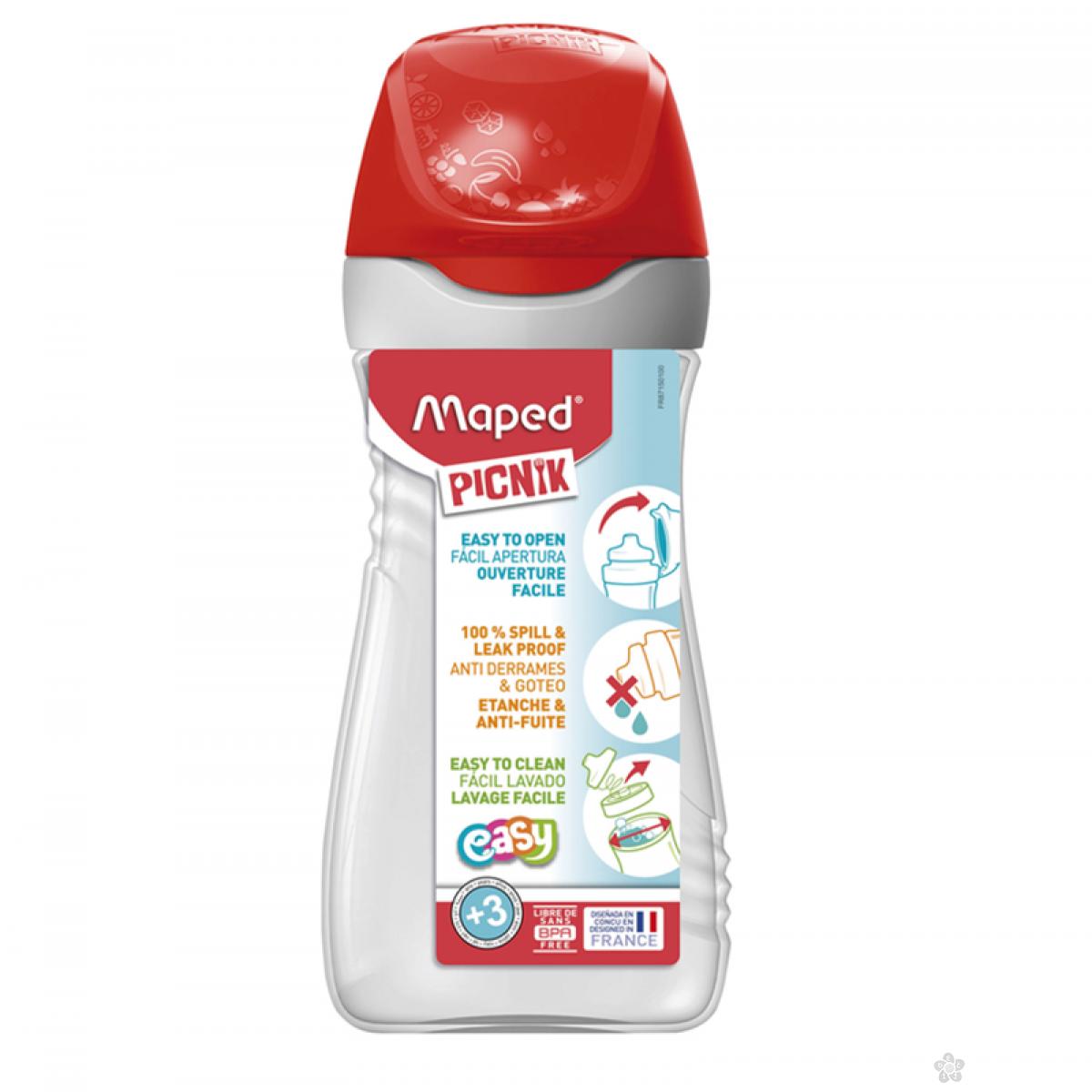 Maped Flaša za vodu Origin 430ml crvena 