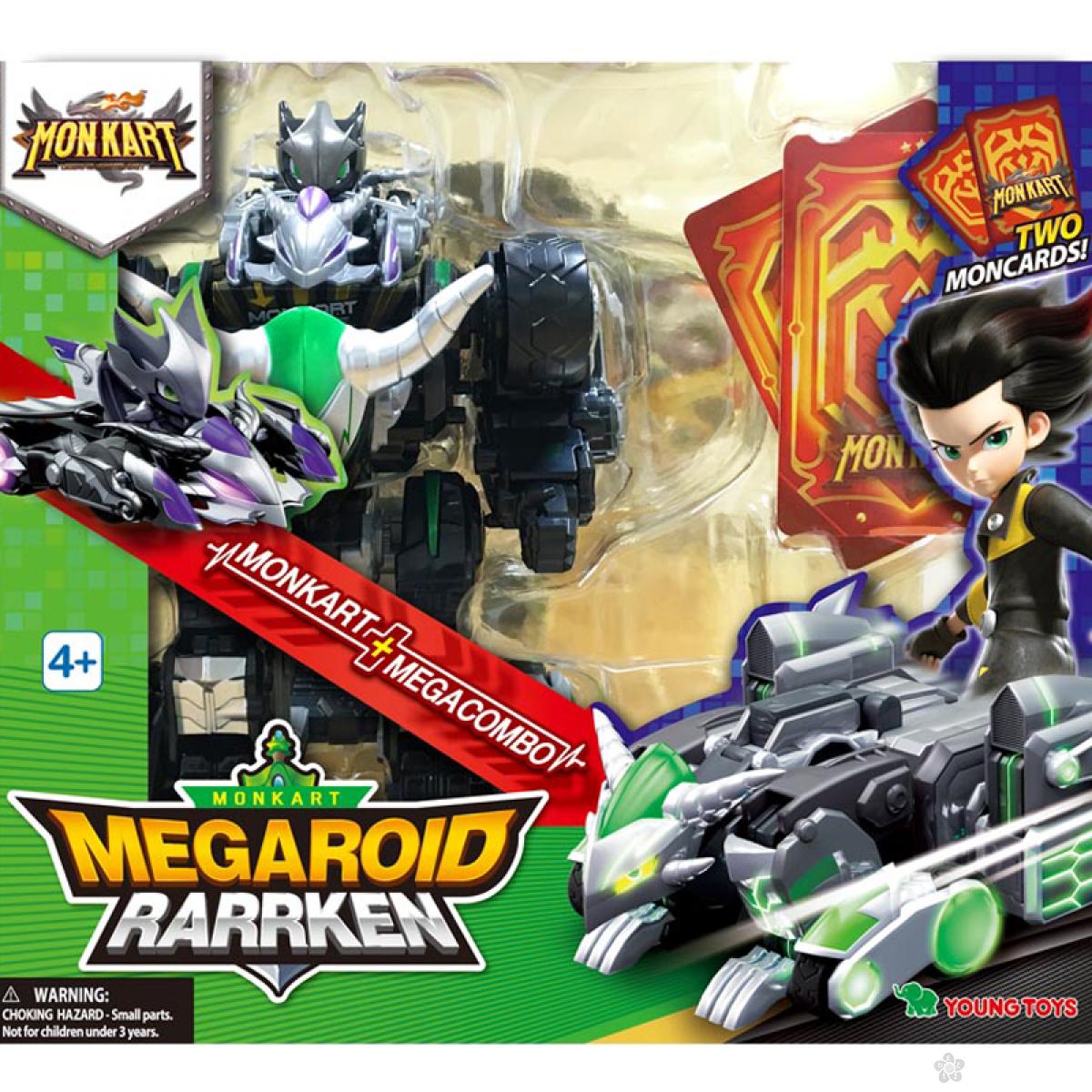 Akciona figrura Megaroid Rarrken Monkart 