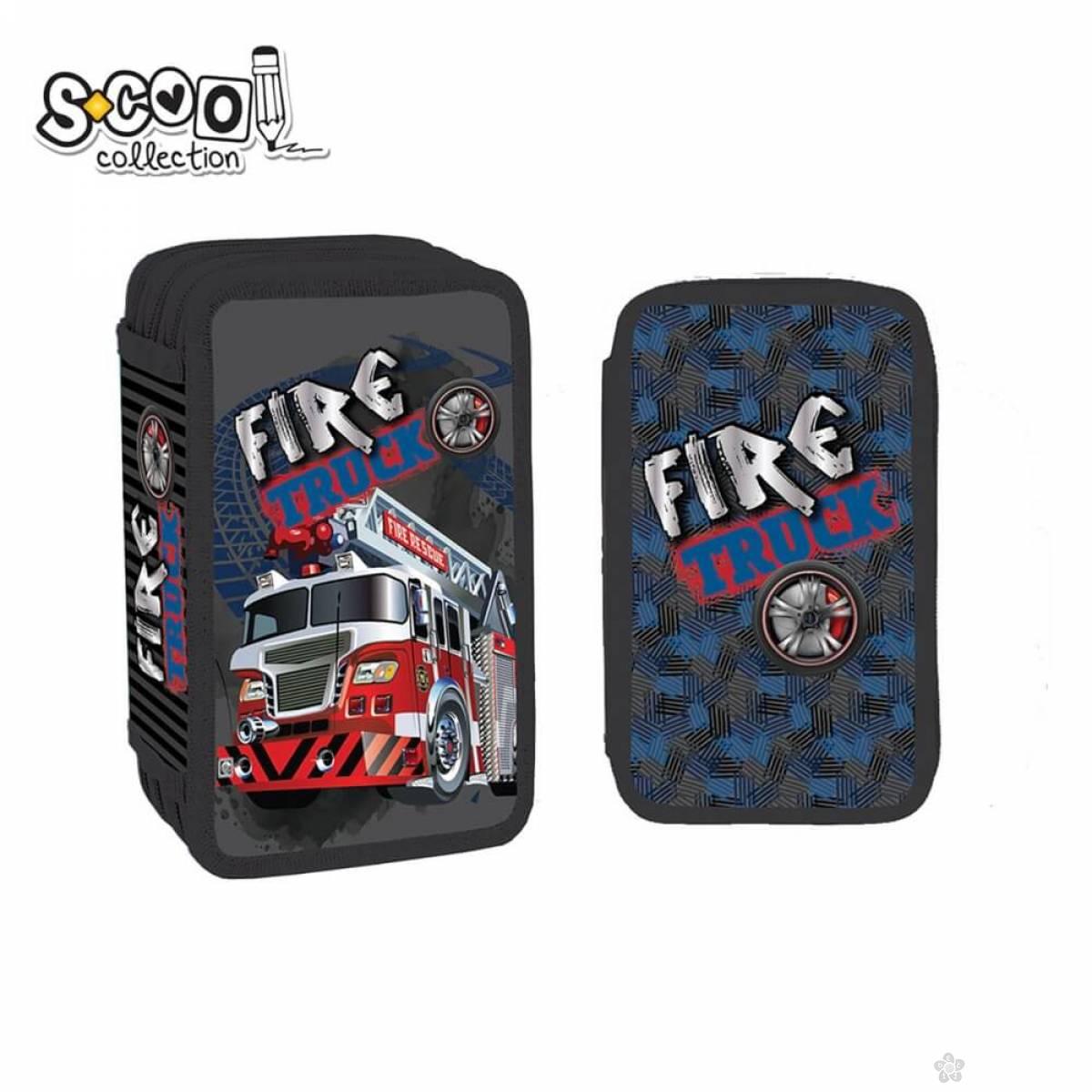 Pernica trodelna puna Fire Truck  SC1548 