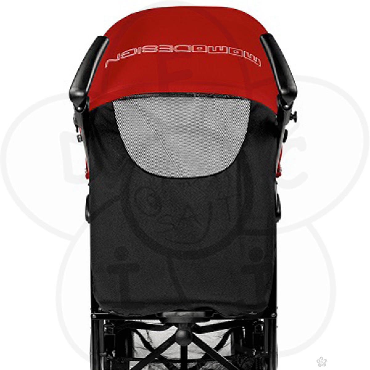 Kolica Pliko Mini Momodesign - Red & Black 