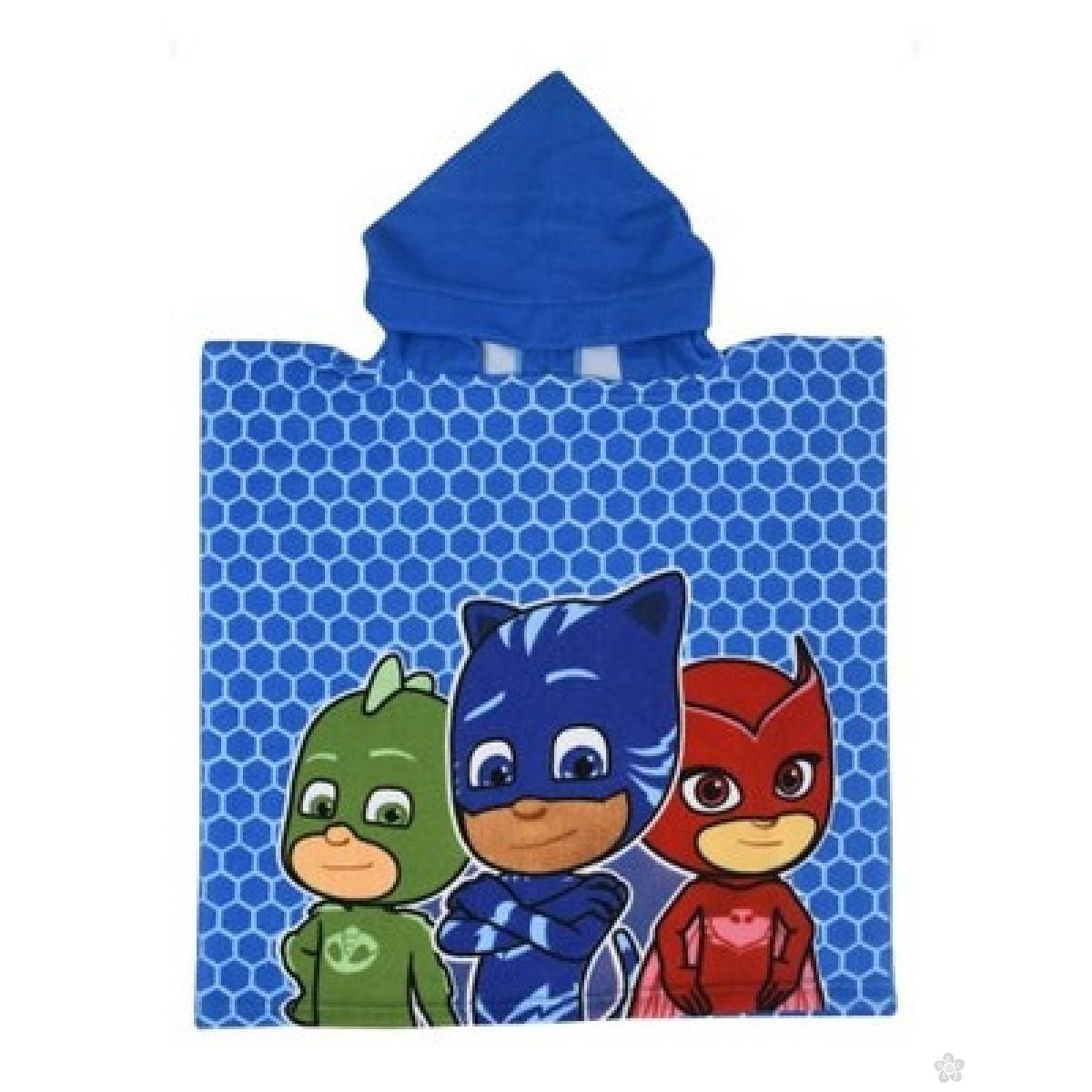 Peškir, pončo za plažu i kupanje - PJ Masks, PJ62002 