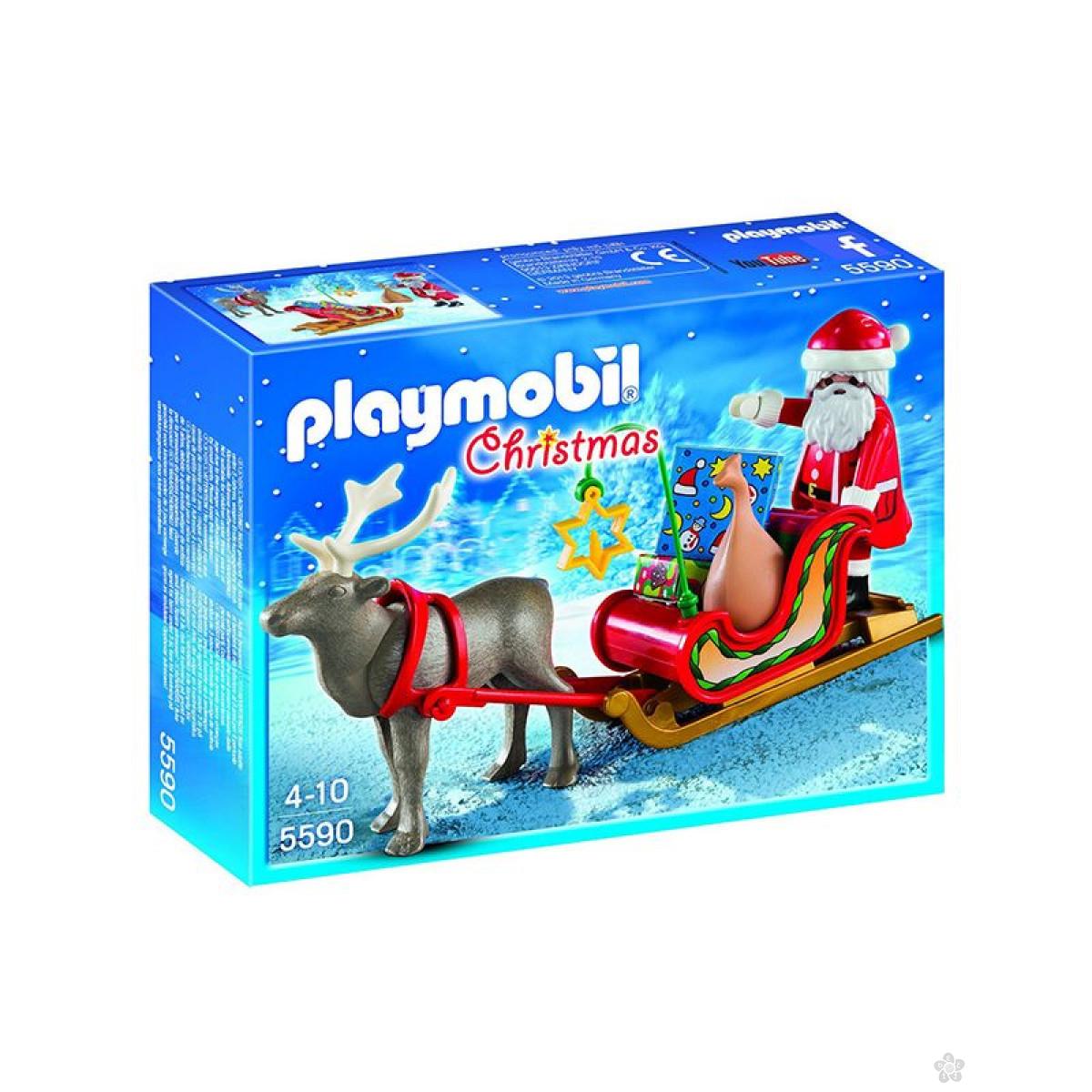 Novogodišnje sanke Playmobil, PM-5590 