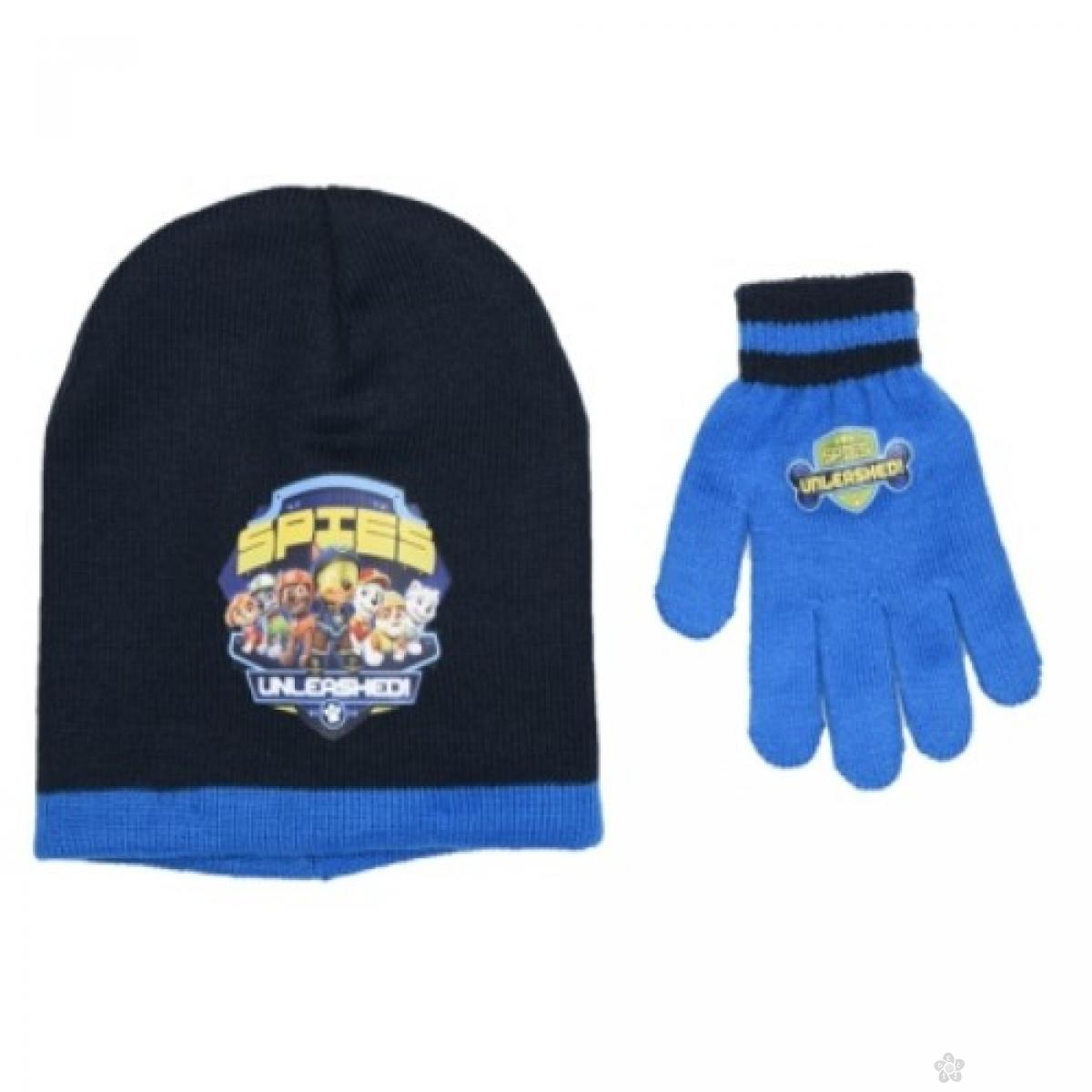 Zimski set kapa i rukavice Paw Patrol PT02207-2 
