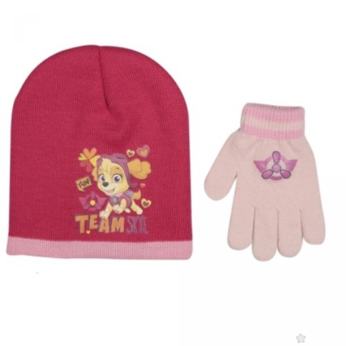 Zimski set kapa i rukavice Paw Patrol PT02224