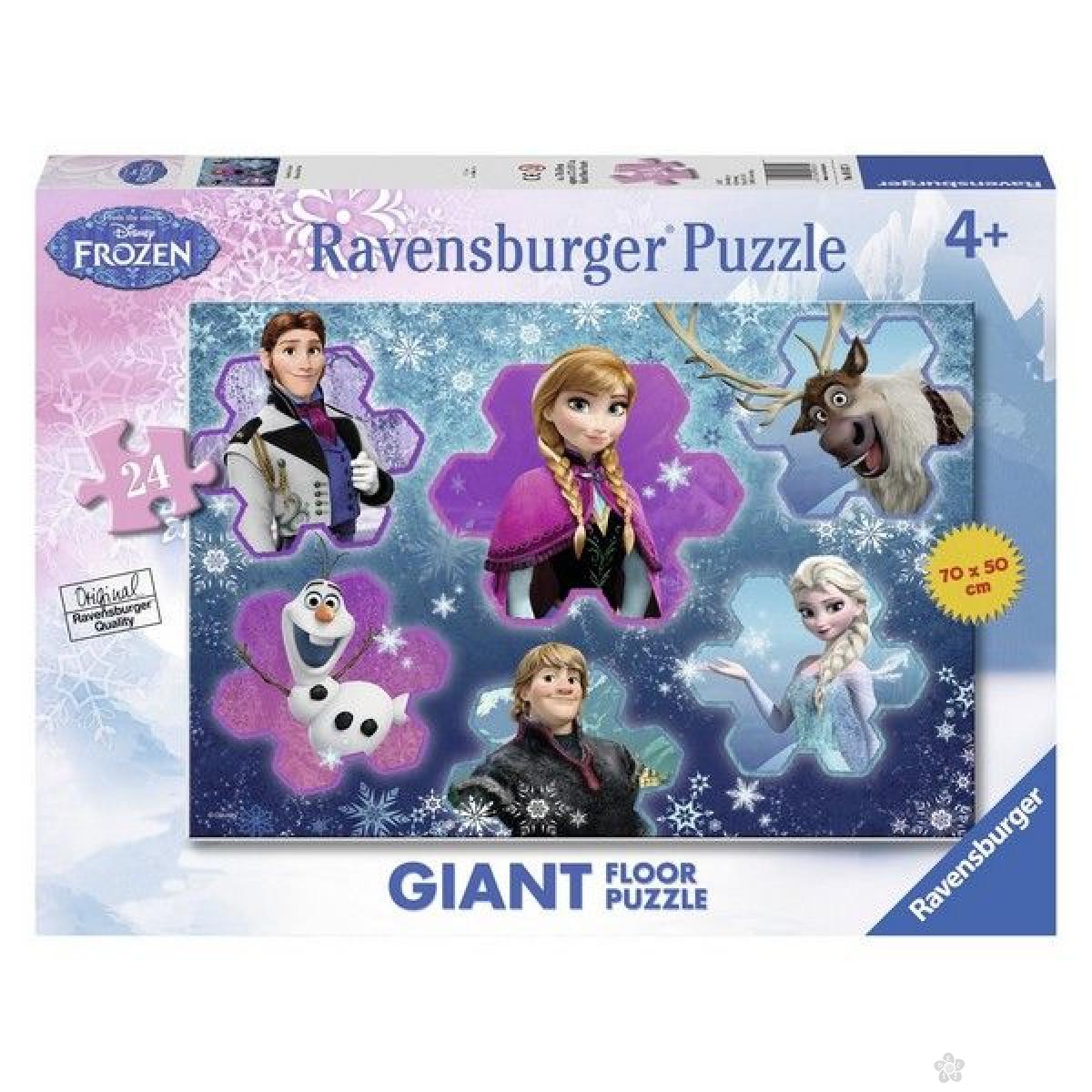 Ravensburger puzzle (slagalice) - Frozen u oblacicma RA05437 