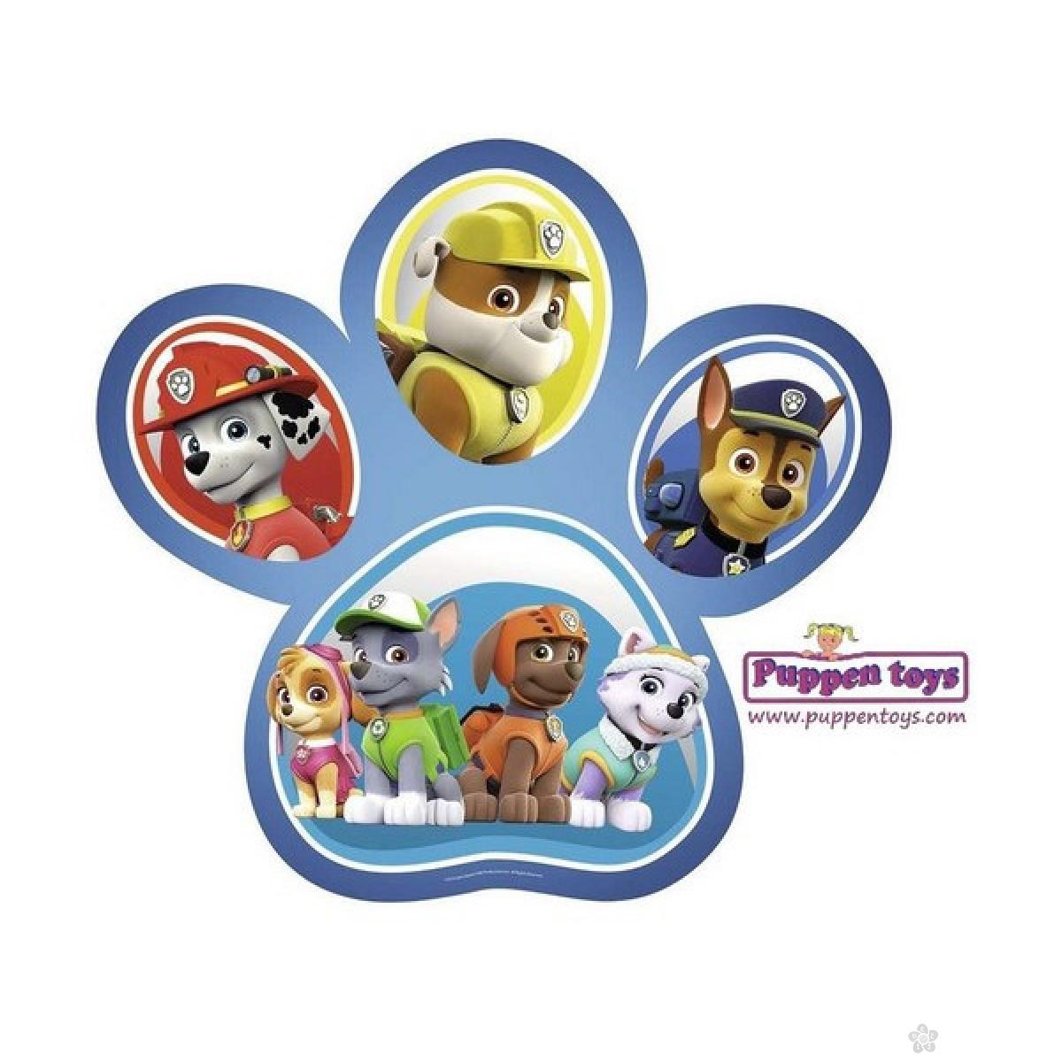 Ravensburger puzzle (slagalice) - Paw patrol puzle u obliku 