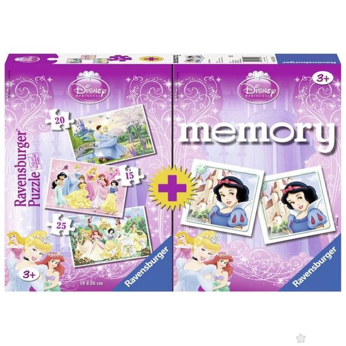 Ravensburger puzzle (slagalice) - Princess Memory RA07228 