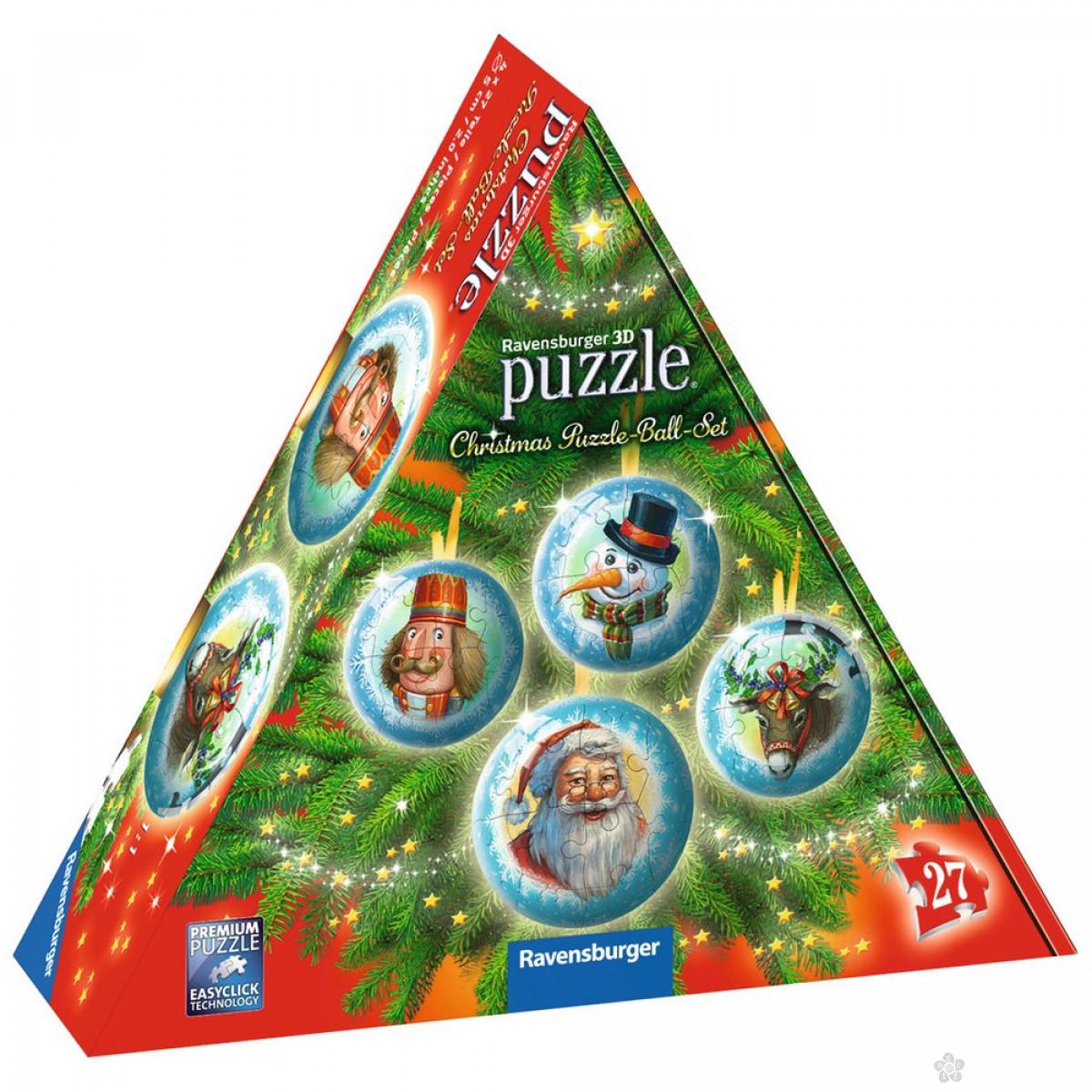 Ravensburger 3D puzzle (slagalice) - Bozicna kugla, RA11678 