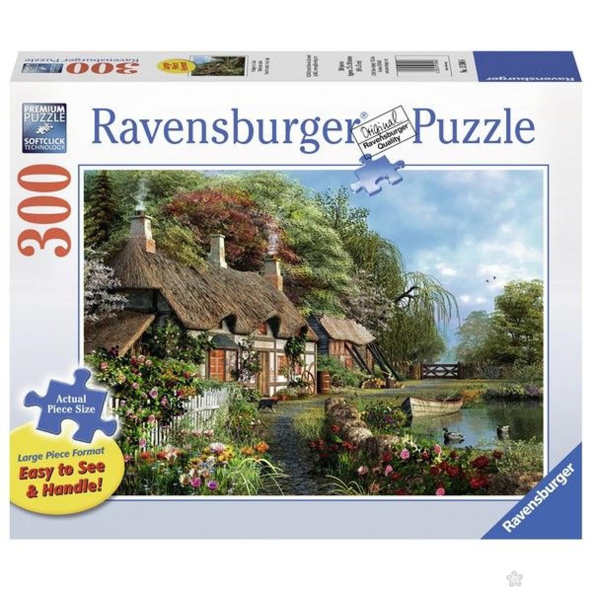 Ravensburger puzzle (slagalice) - Pogled na jezeru RA13580 