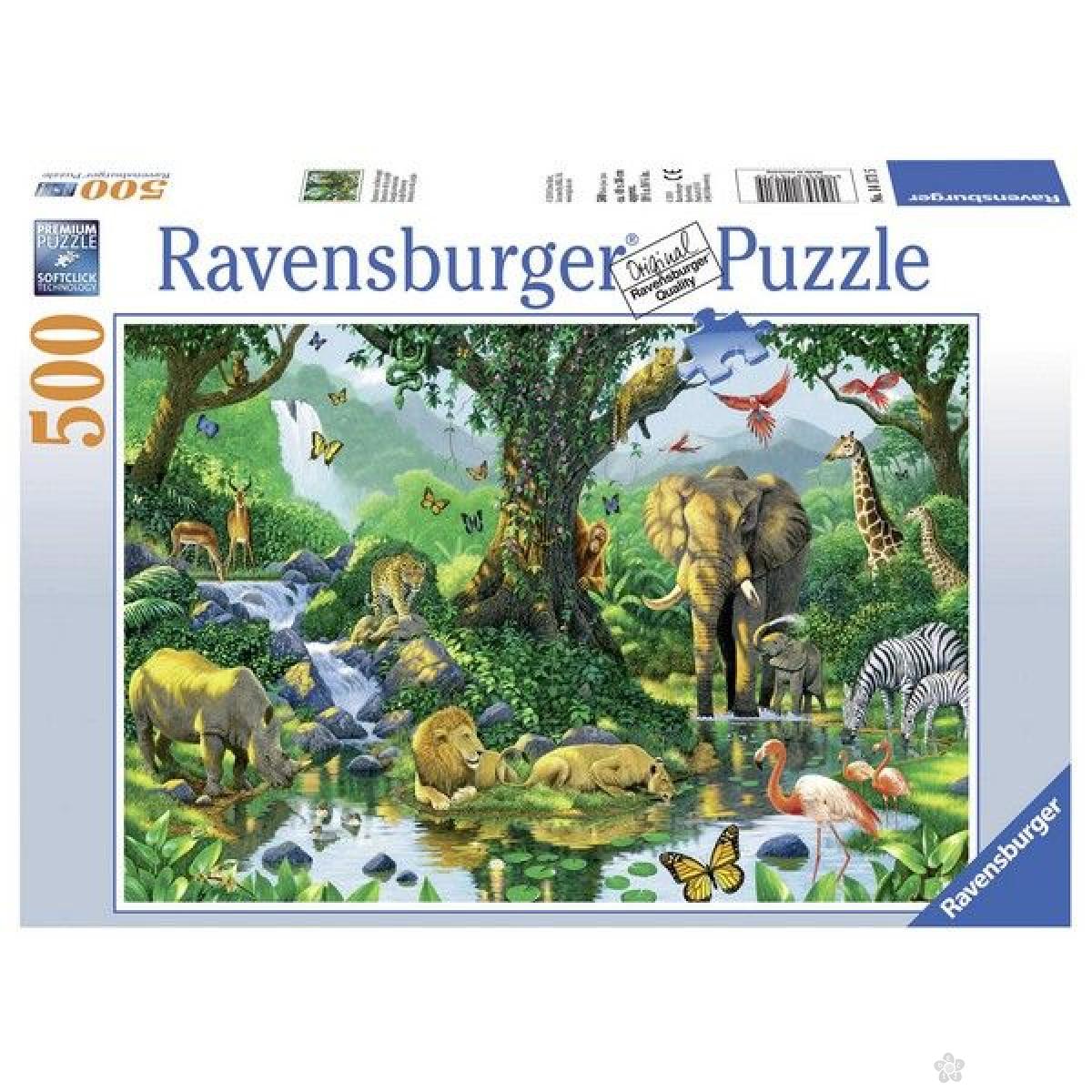 Ravensburger puzzle (slagalice) - Harmonija džungle RA14171 