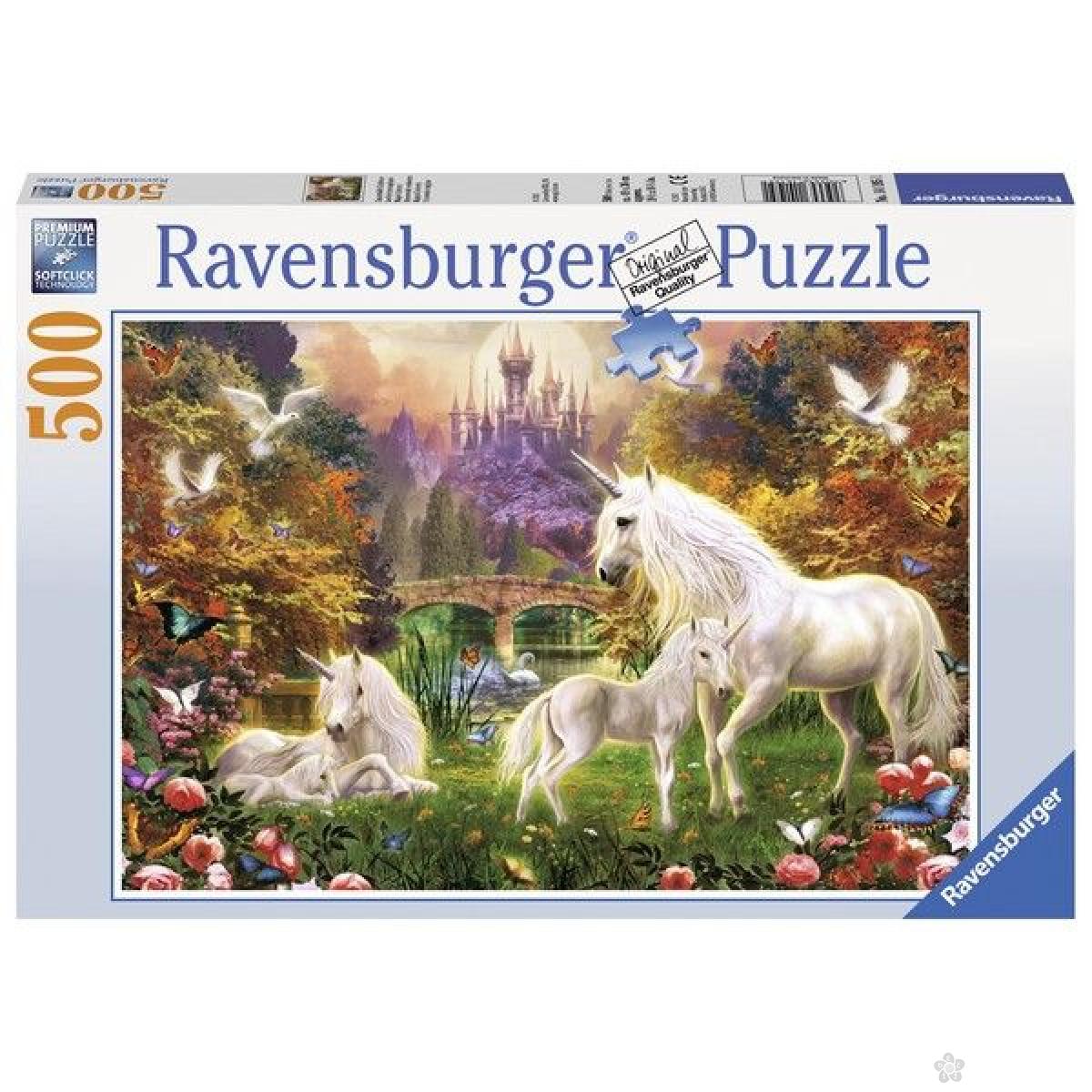 Ravensburger puzzle (slagalice) - Prelepi jednorog RA14195 