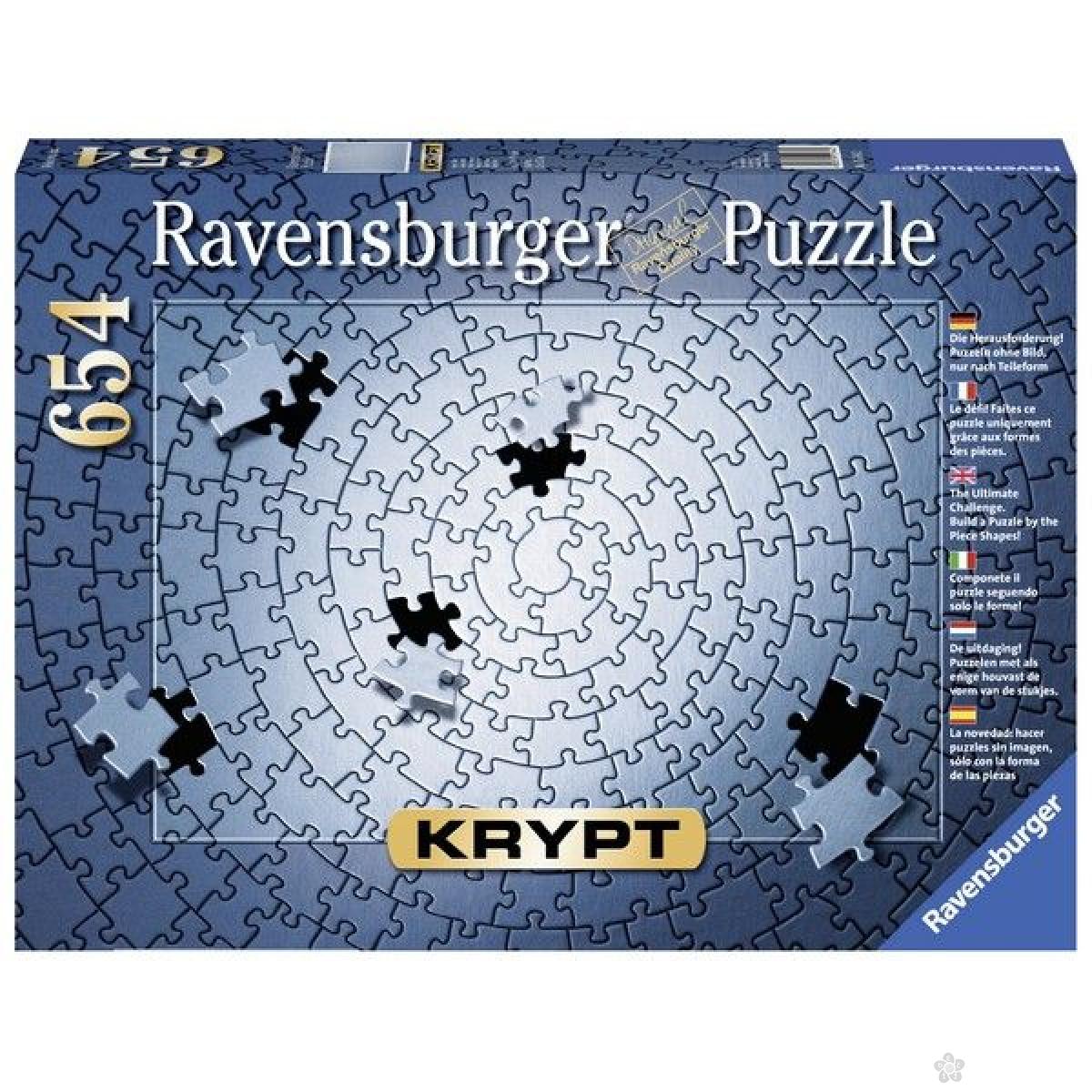 Ravensburger puzzle (slagalice) - KRYPT srebrni RA15964 