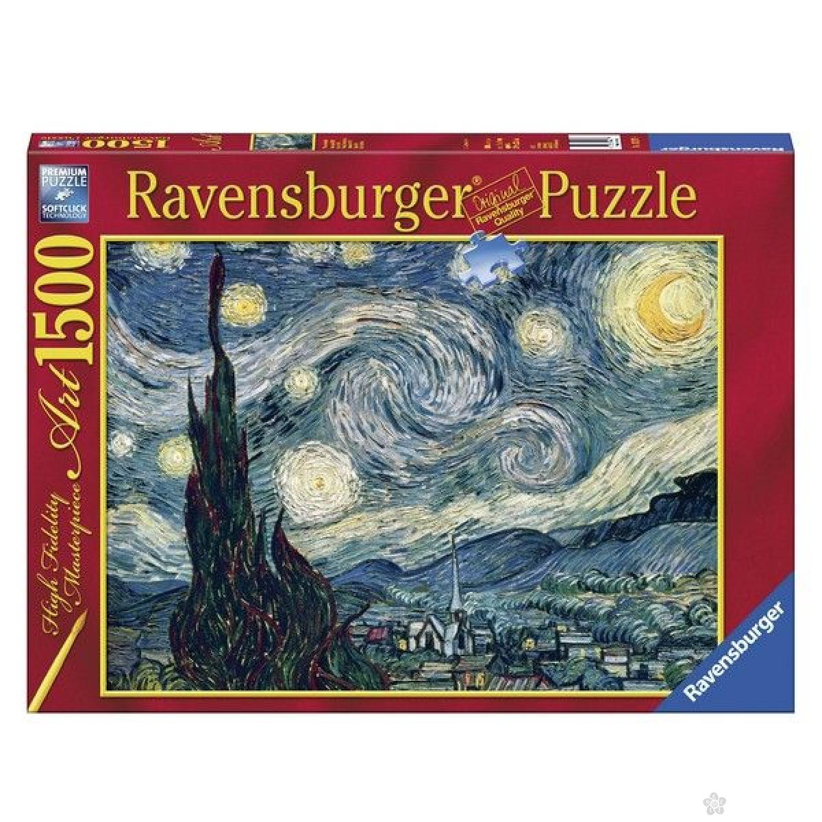 Ravensburger puzzle (slagalice) - Van Gog Zvezdana noć RA16207 