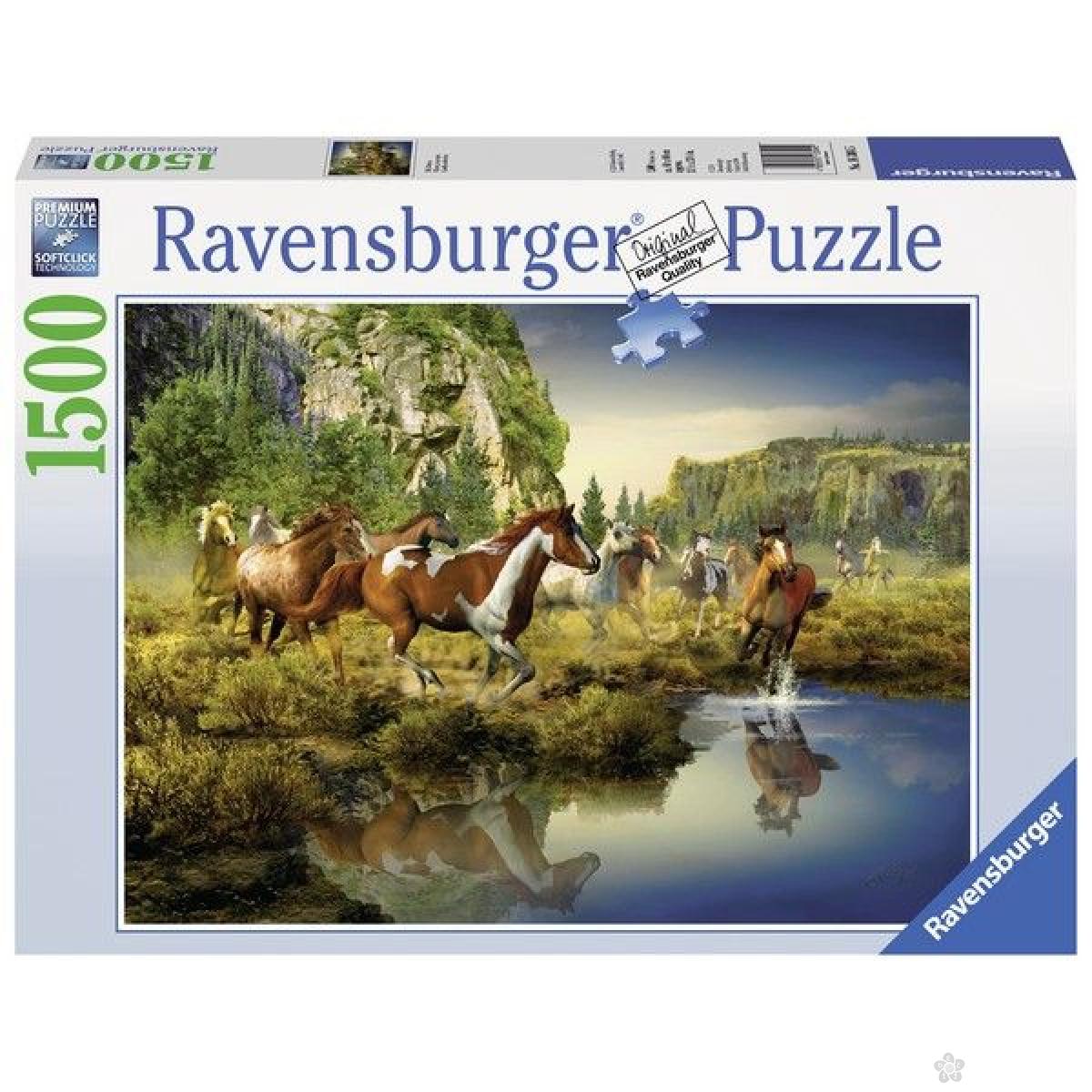 Ravensburger puzzle (slagalice) - Divlji konji RA16304 
