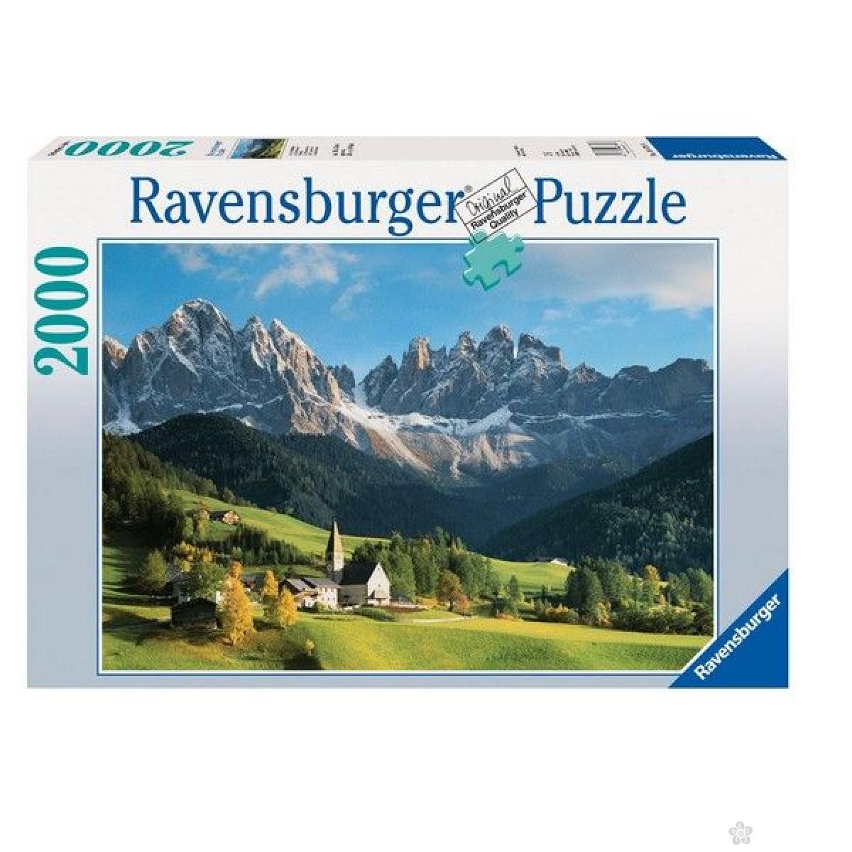 Ravensburger puzzle (slagalice) - Pogled na Dolomite RA16674 