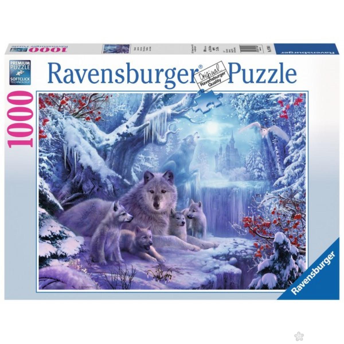 Ravensburger puzzle (slagalice) - Porodica vukova, RA19704 