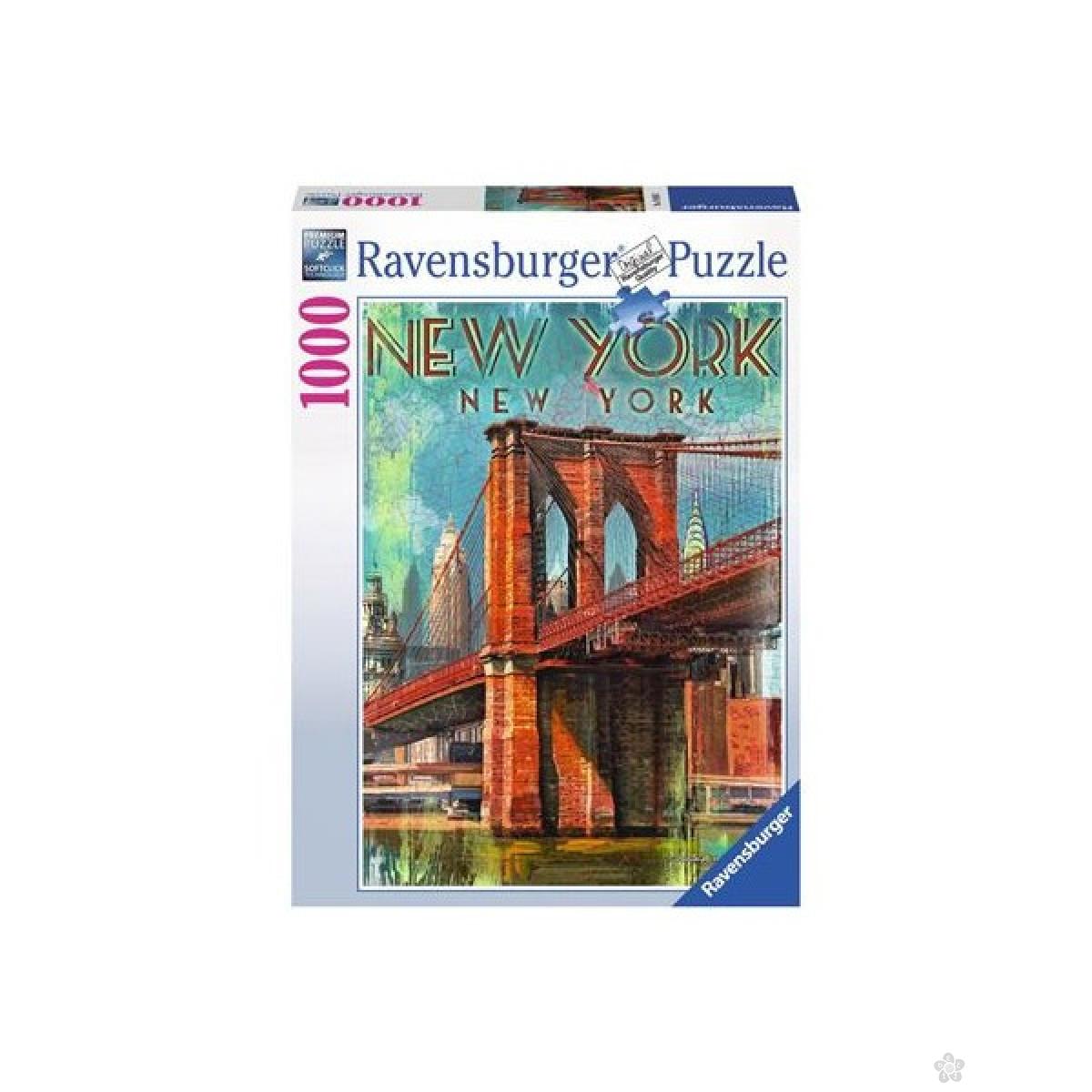 Ravensburger puzzle (slagalice) - New York, RA19835 