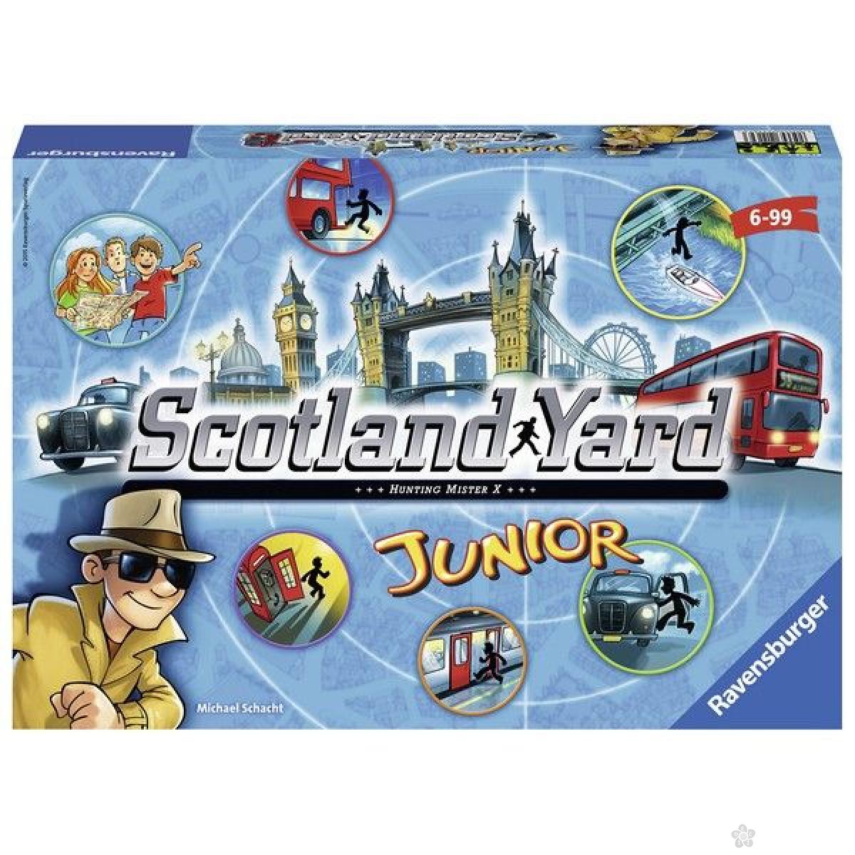 Ravensburger društvena igra - Junior Scotland Yard RA21162 