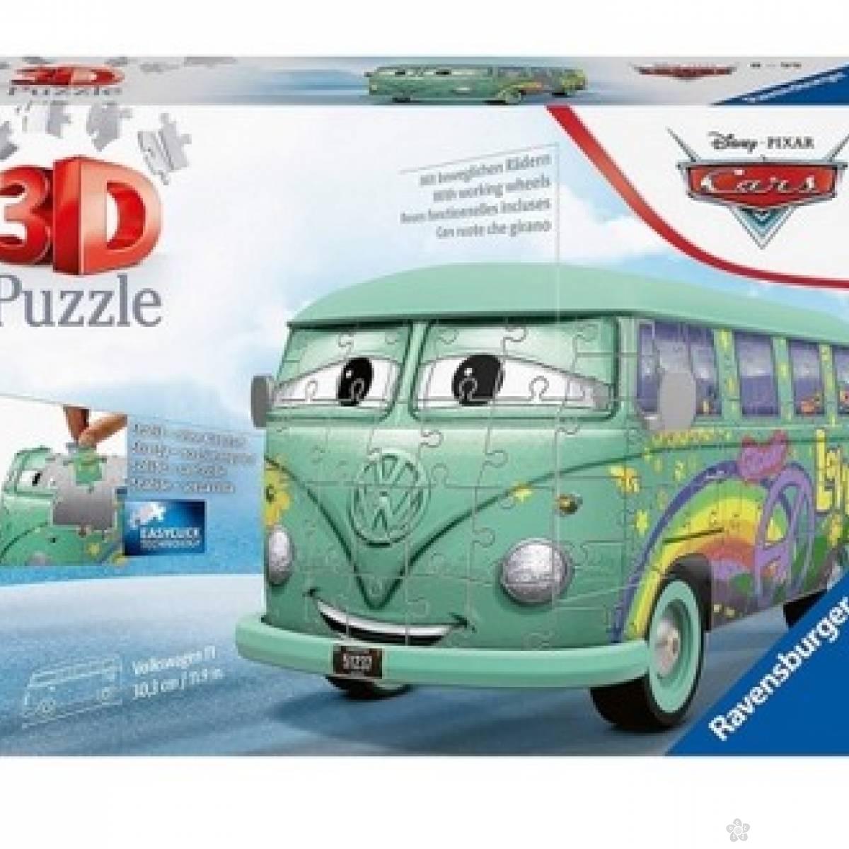 Ravensburger 3D puzzle VW bus T1 Cars RA11185 
